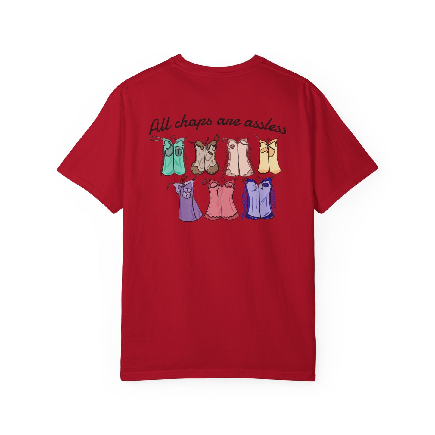 'Rising M' All Chaps Are Assless' comfort colors tee