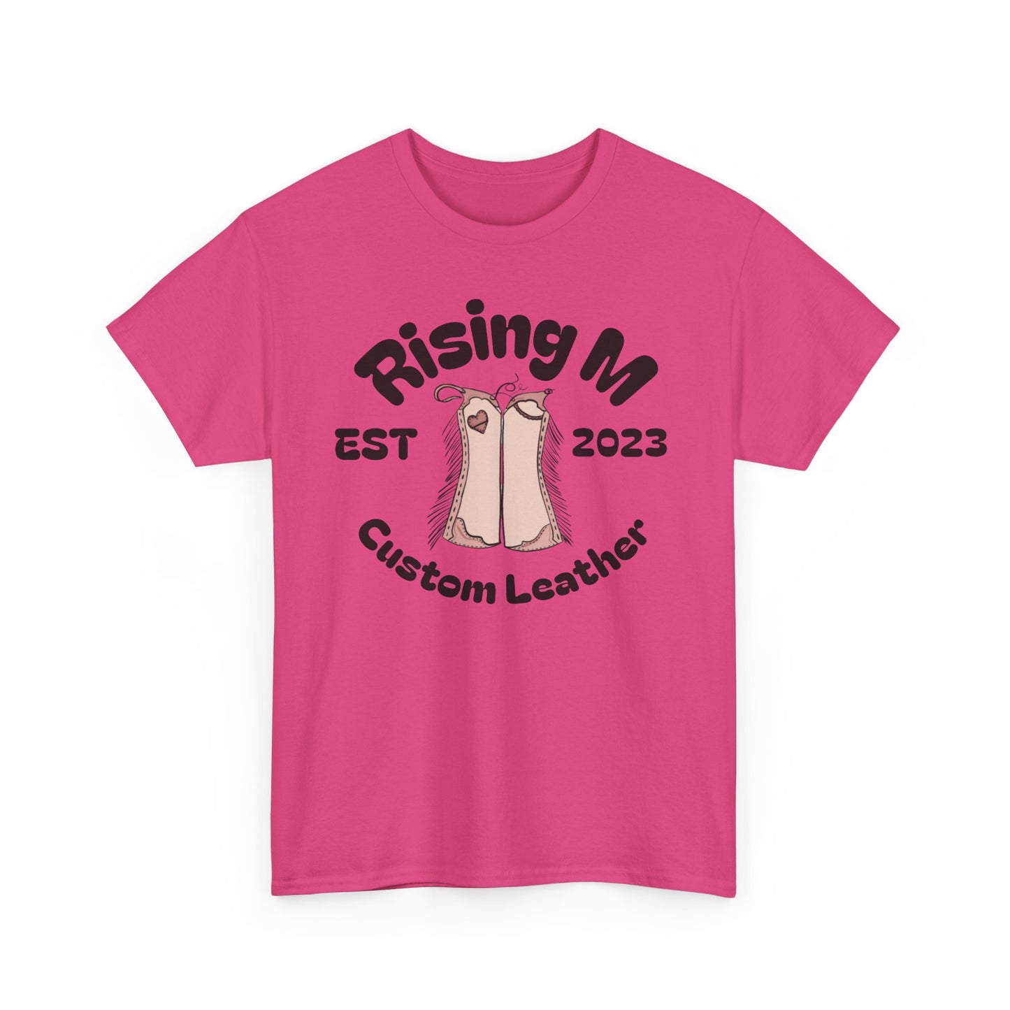 Rising M Custom Leather Ranch Pant tee