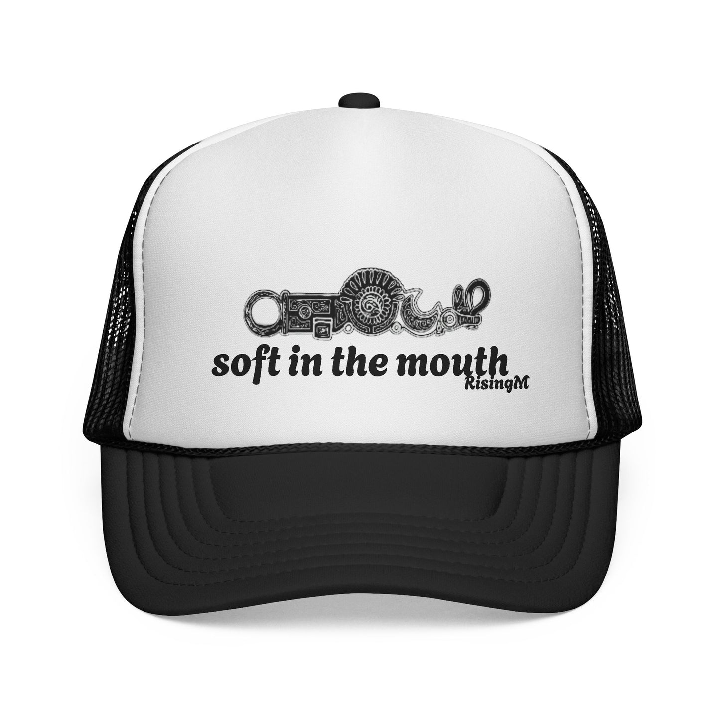 Funny Soft in the Mouth Trucker Cap, western humor, Great Gift for Friends, Summer Style. Cowboy fashion