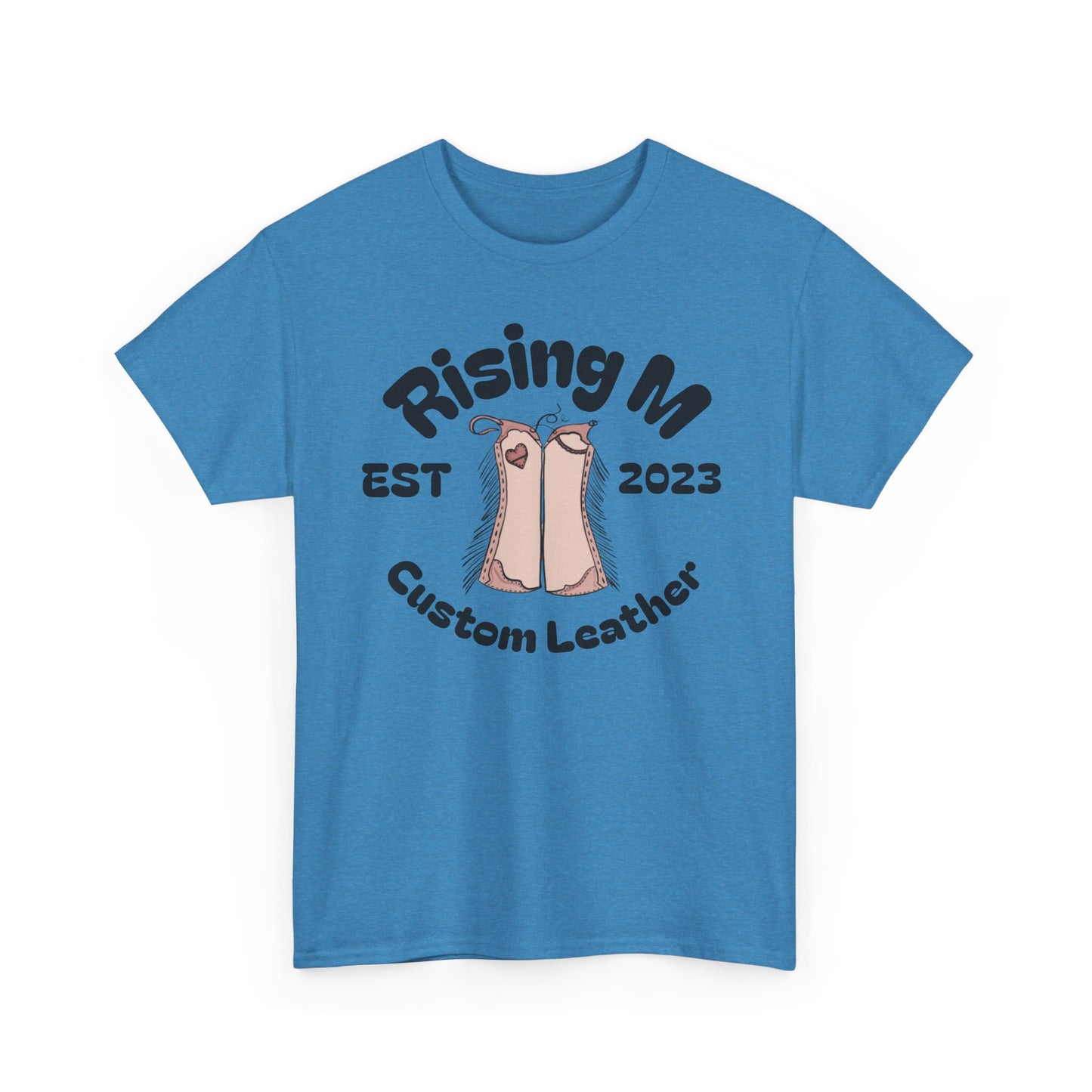 Rising M Custom Leather Ranch Pant tee