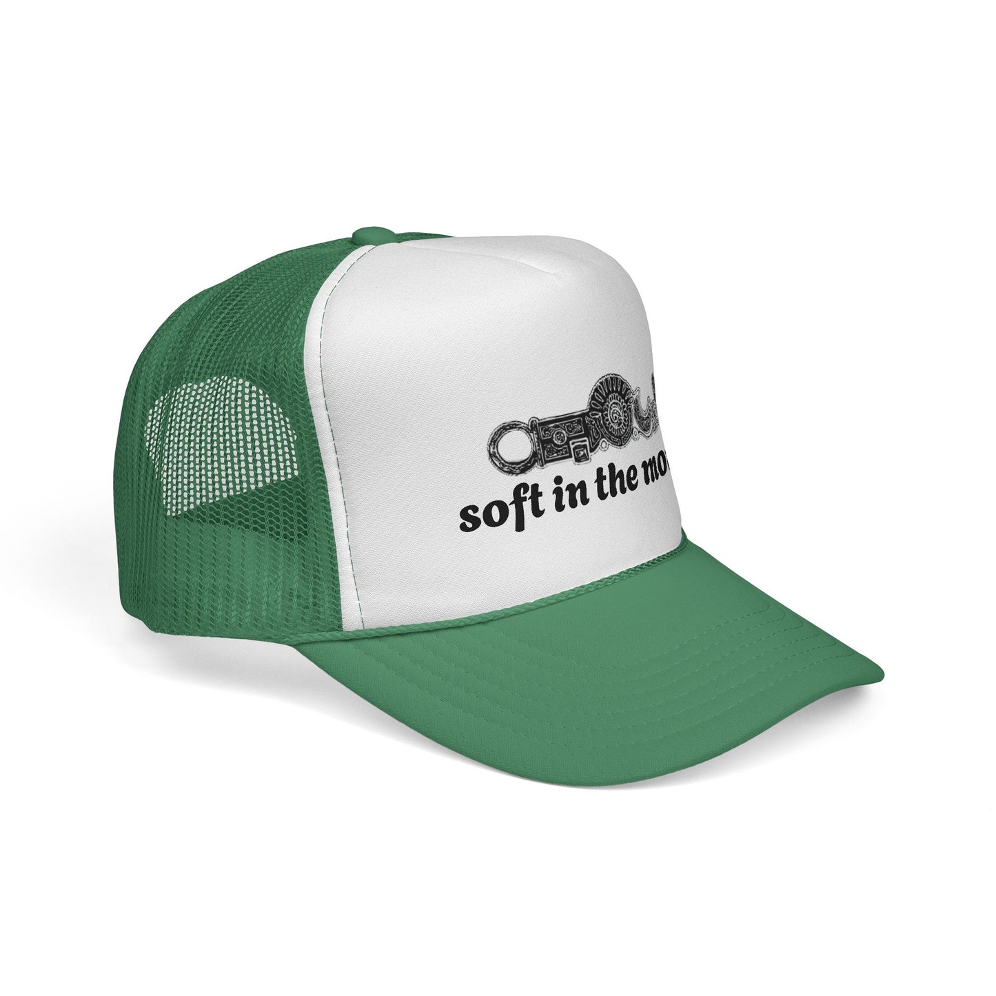 Funny Soft in the Mouth Trucker Cap, western humor, Great Gift for Friends, Summer Style. Cowboy fashion