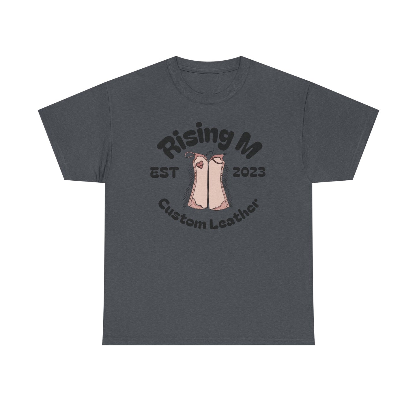 Rising M Custom Leather Ranch Pant tee