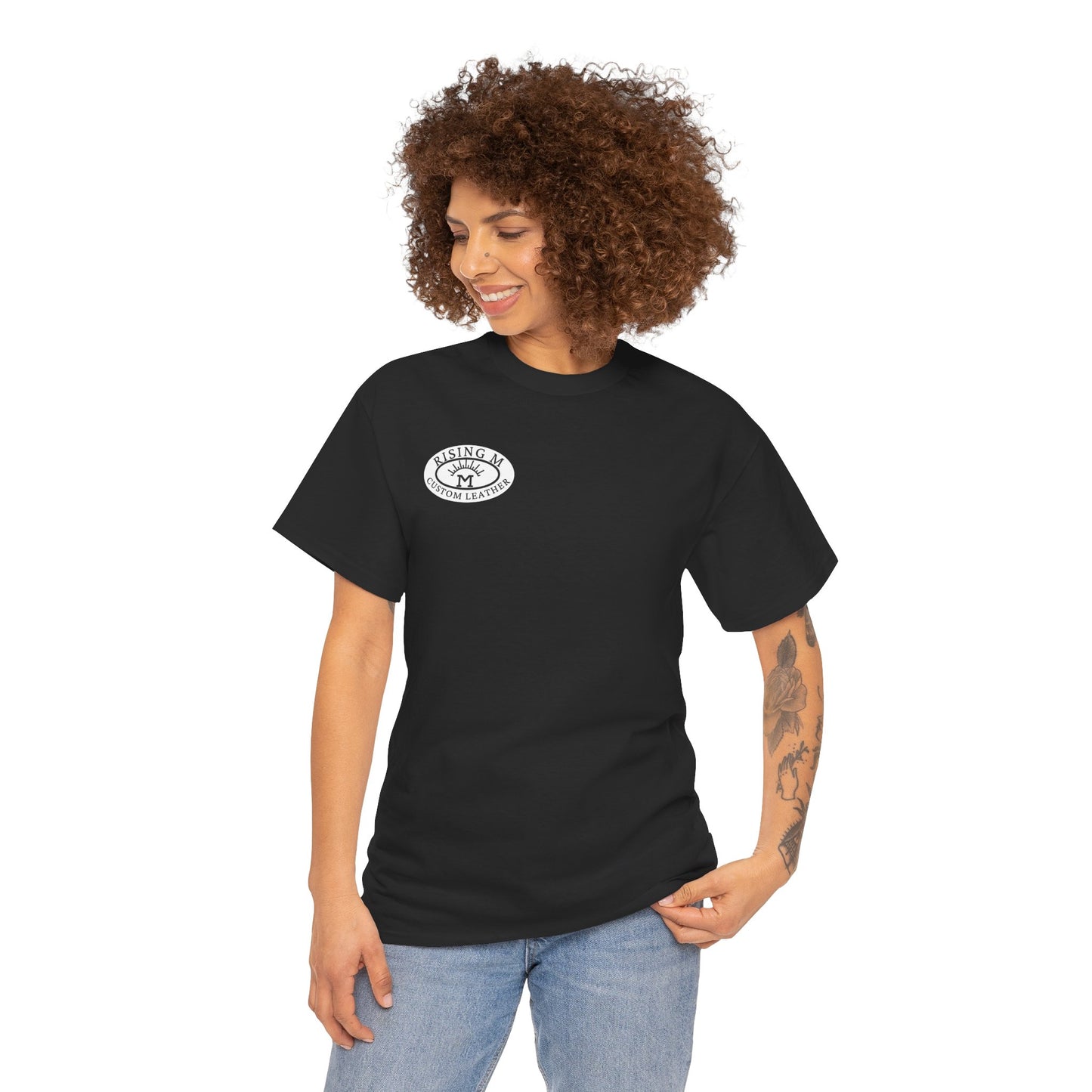 Custom Leather Graphic Tee