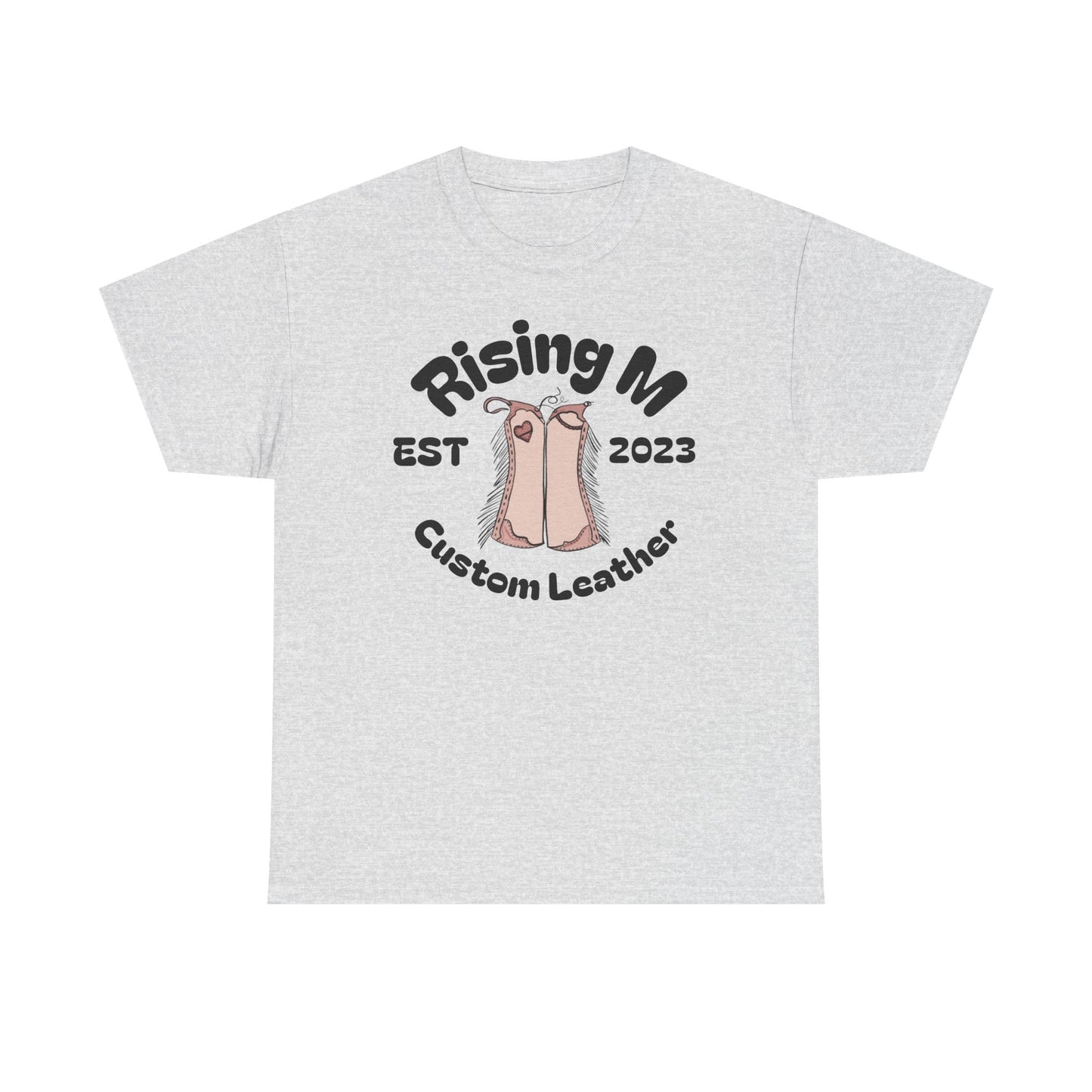 Rising M Custom Leather Ranch Pant tee