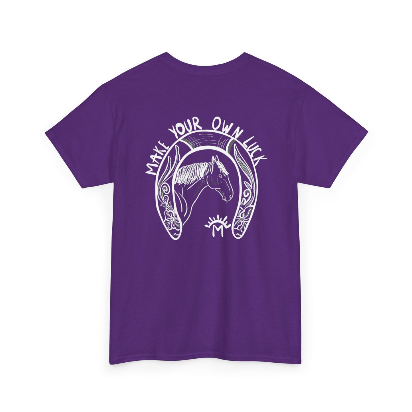 lucky horseshoe tee #2