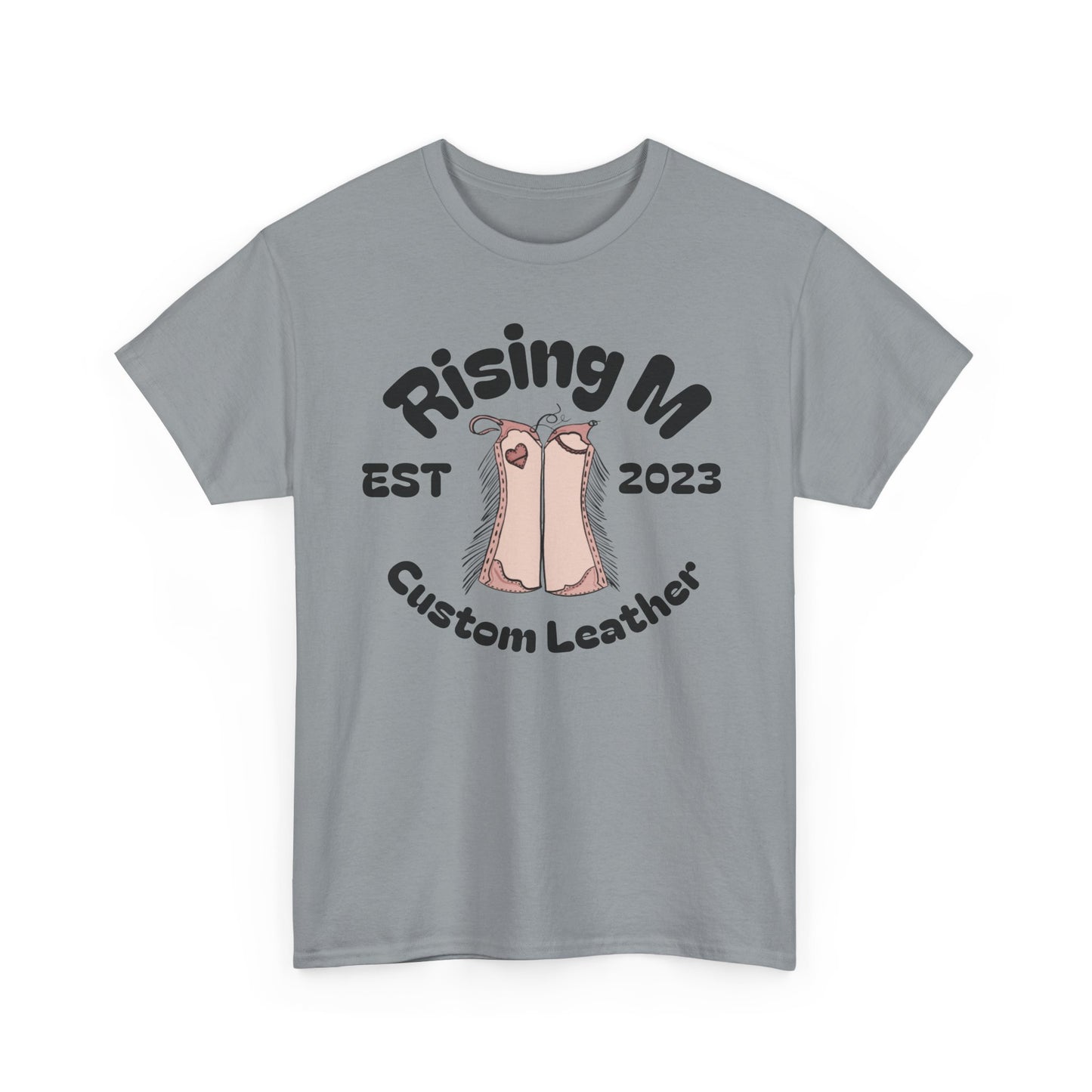 Rising M Custom Leather Ranch Pant tee