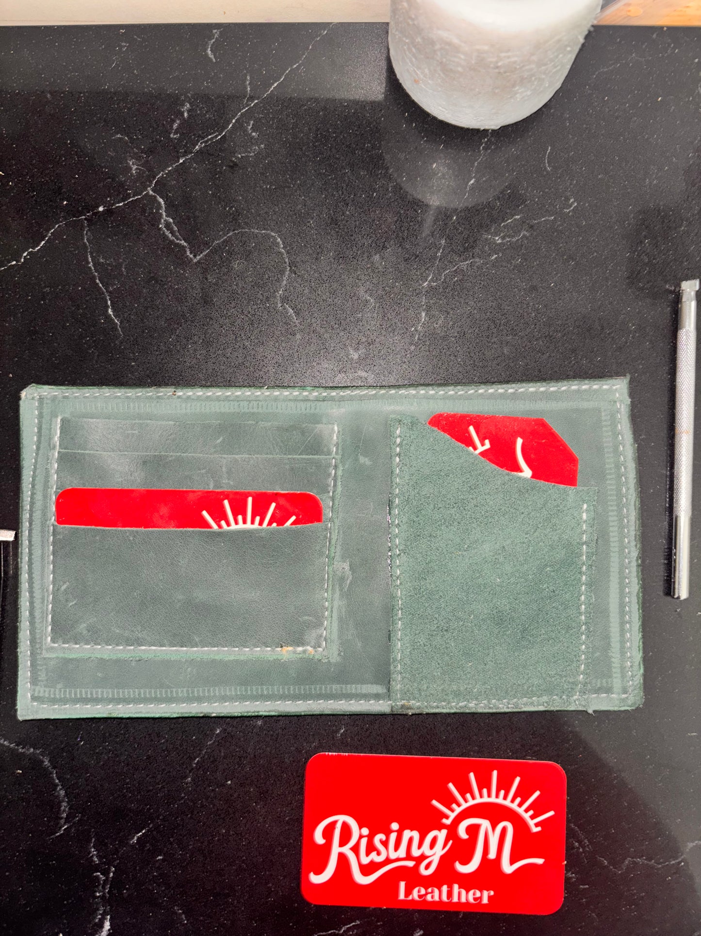 Sunflower flat wallet