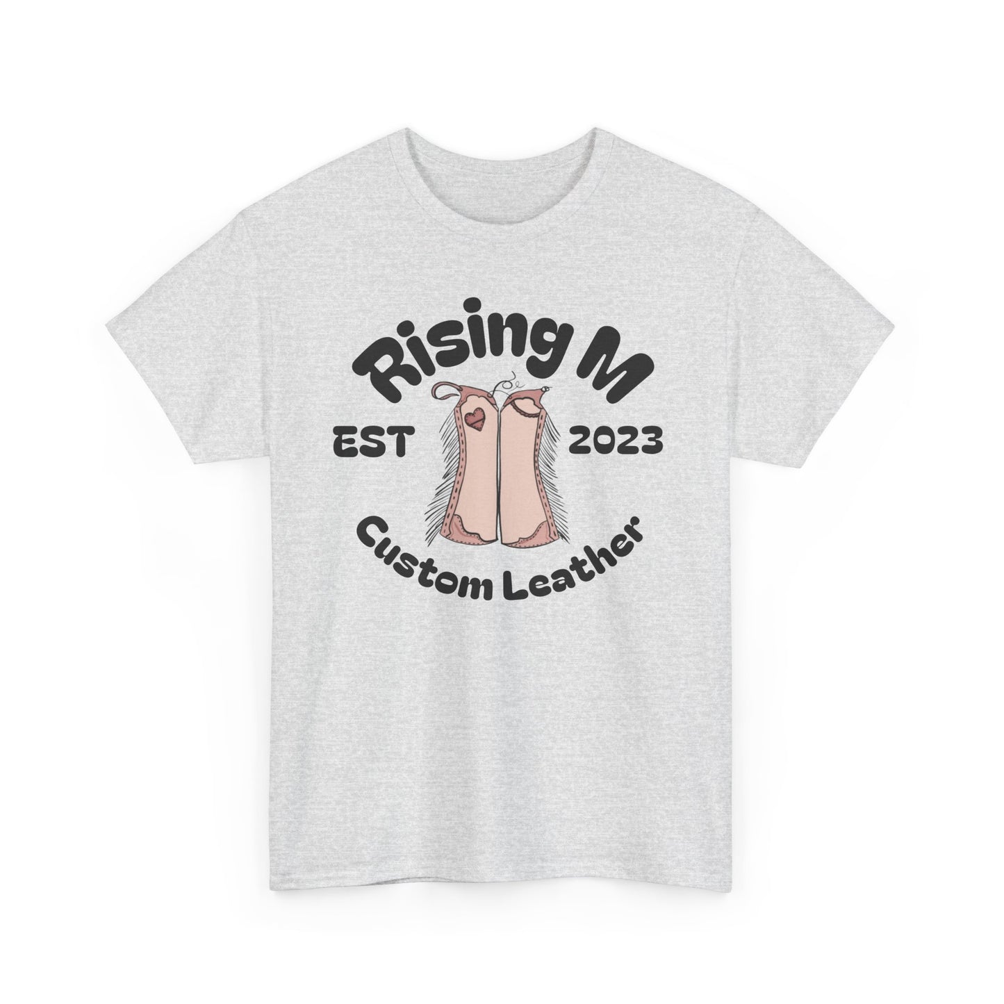 Rising M Custom Leather Ranch Pant tee