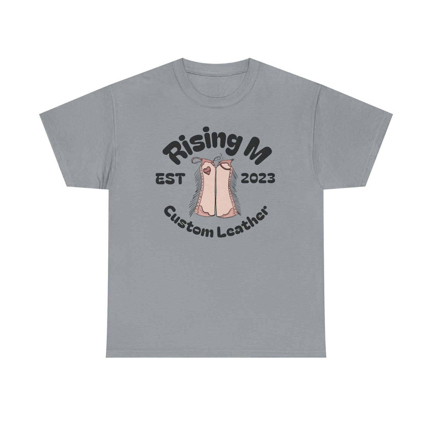 Rising M Custom Leather Ranch Pant tee