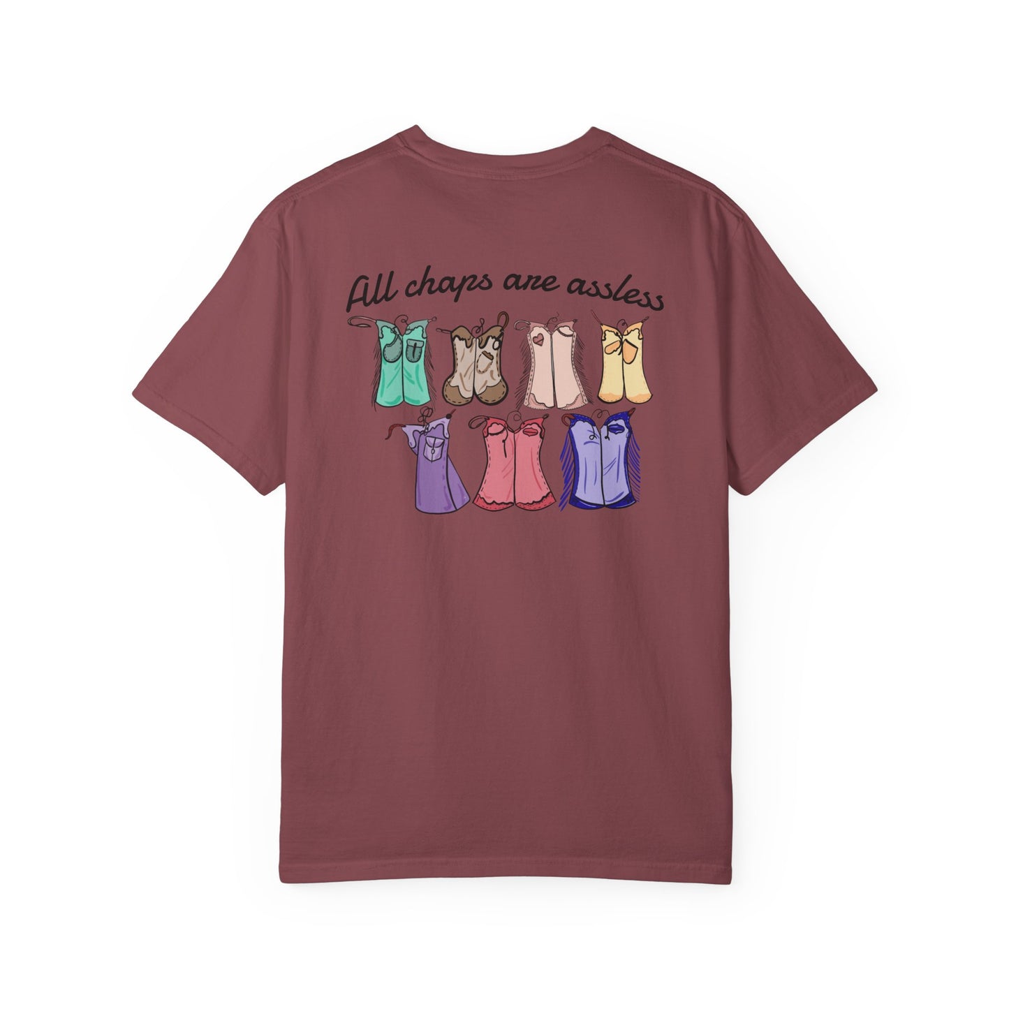 'Rising M' All Chaps Are Assless' comfort colors tee