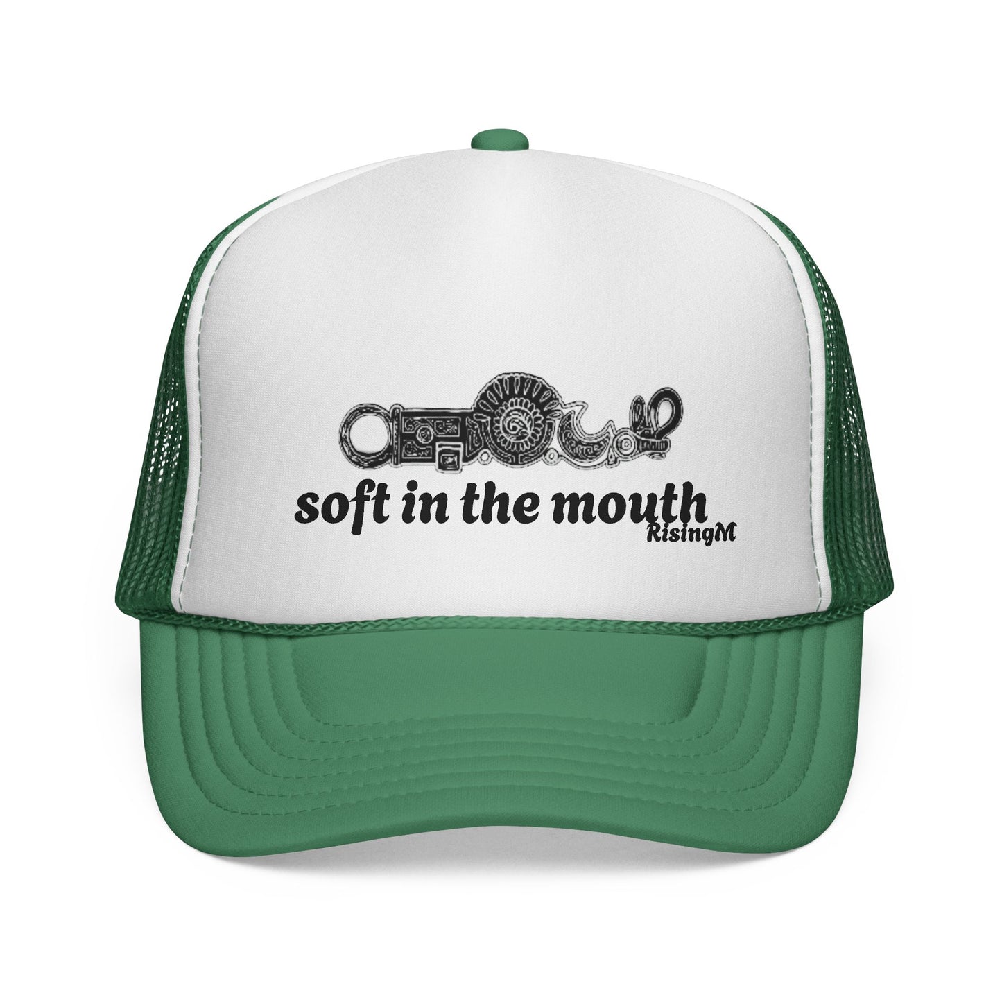 Funny Soft in the Mouth Trucker Cap, western humor, Great Gift for Friends, Summer Style. Cowboy fashion