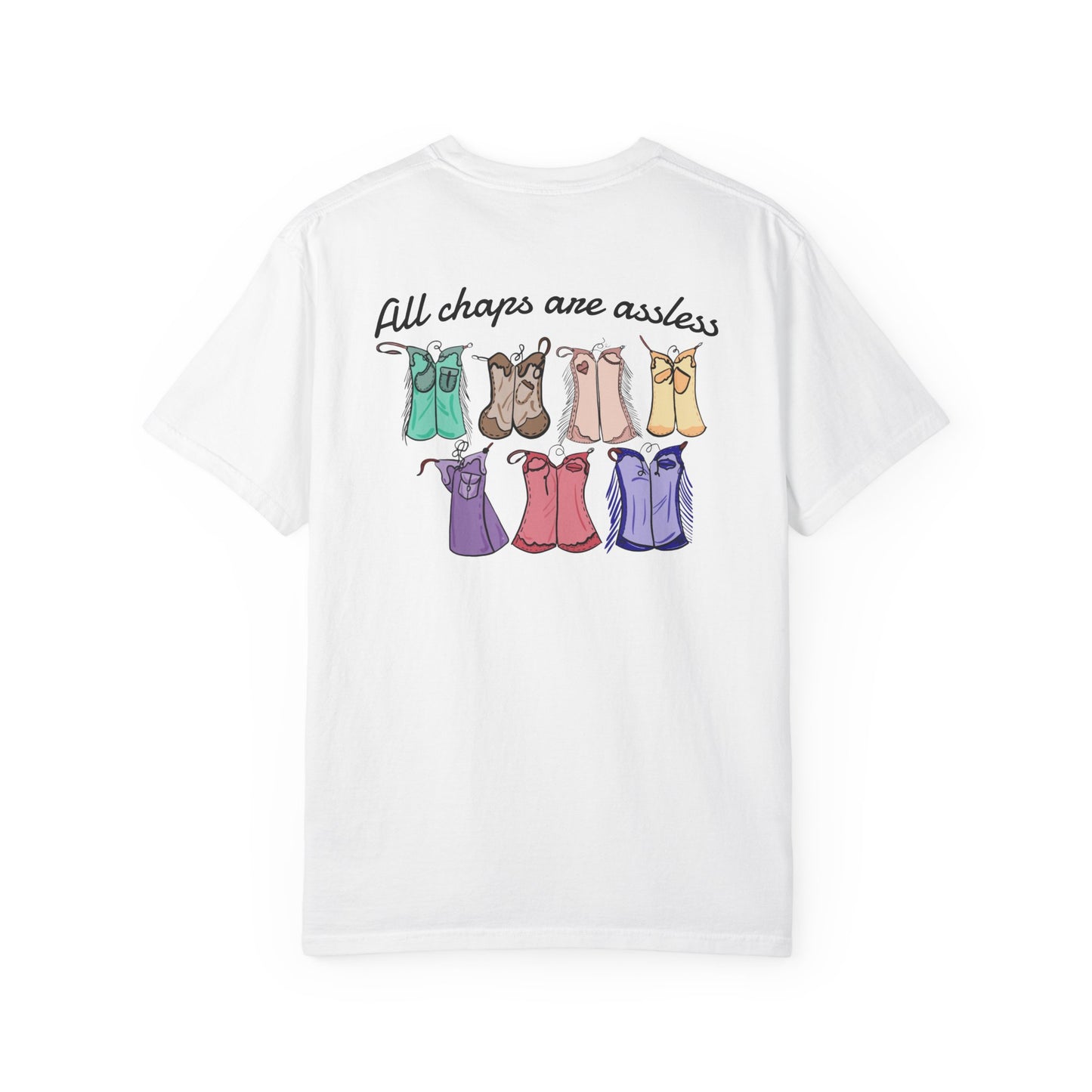 'Rising M' All Chaps Are Assless' comfort colors tee