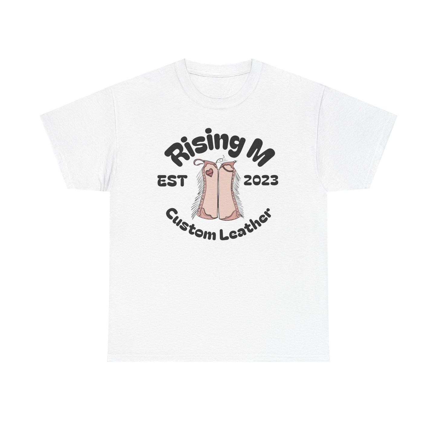 Rising M Custom Leather Ranch Pant tee