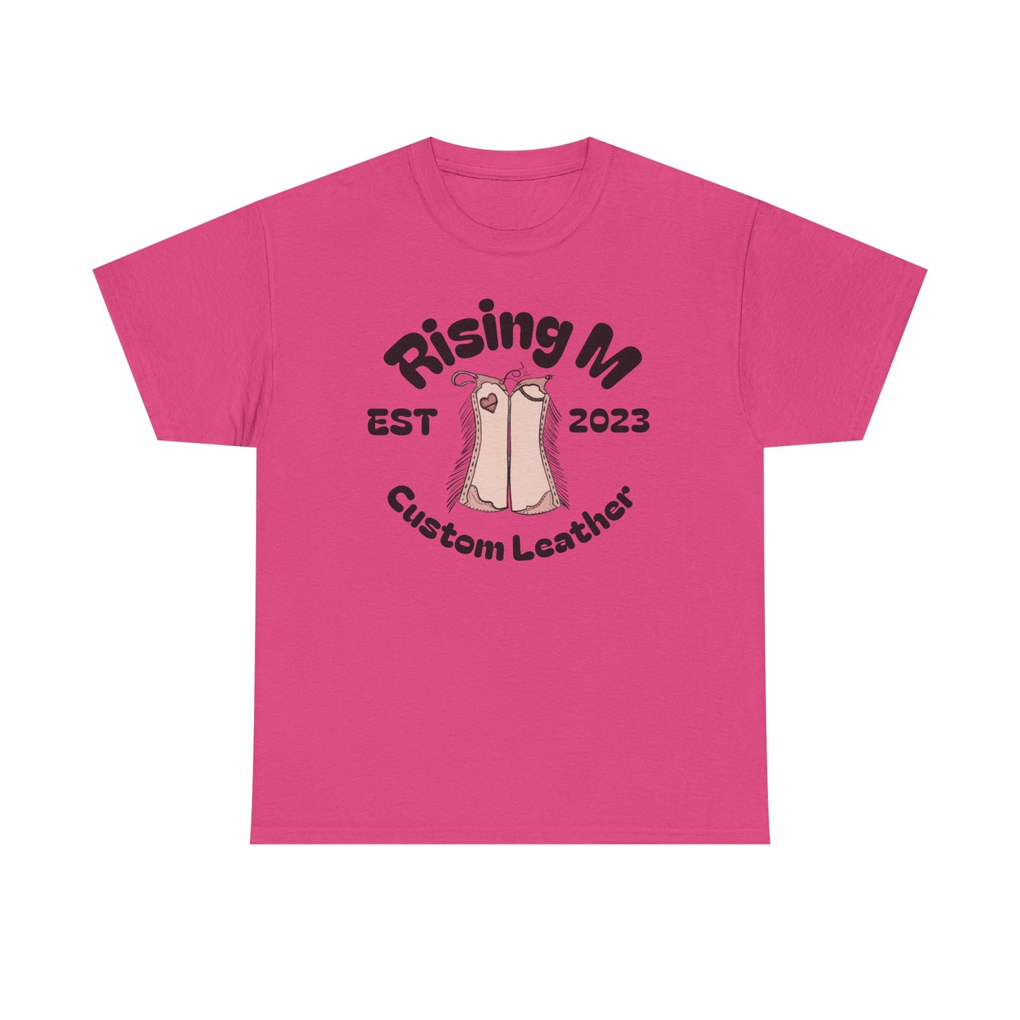 Rising M Custom Leather Ranch Pant tee
