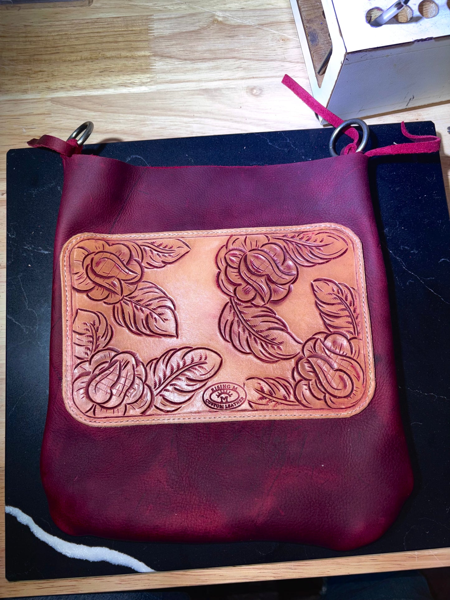 Floral purse