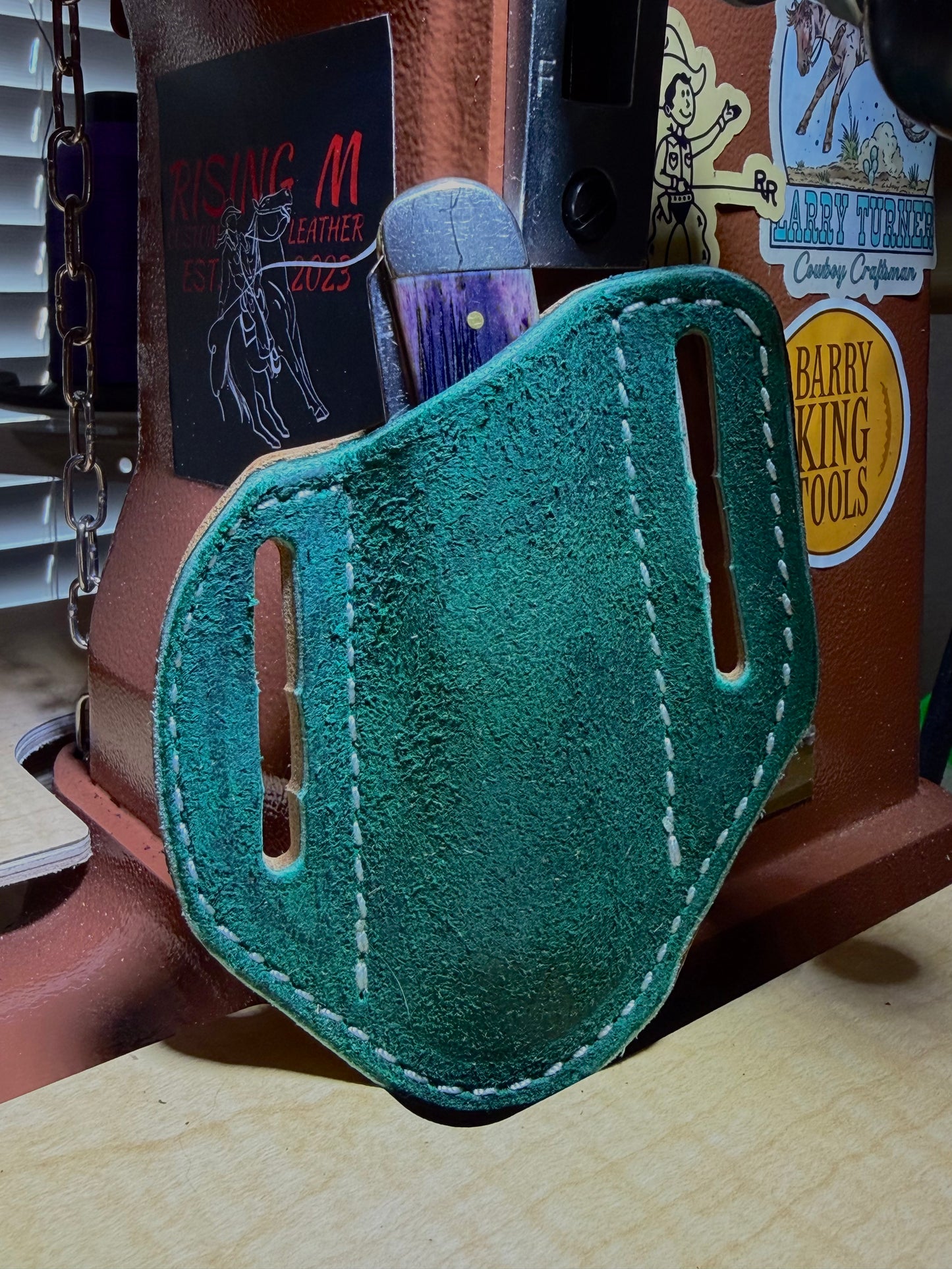 Knife Sheath (right hip)