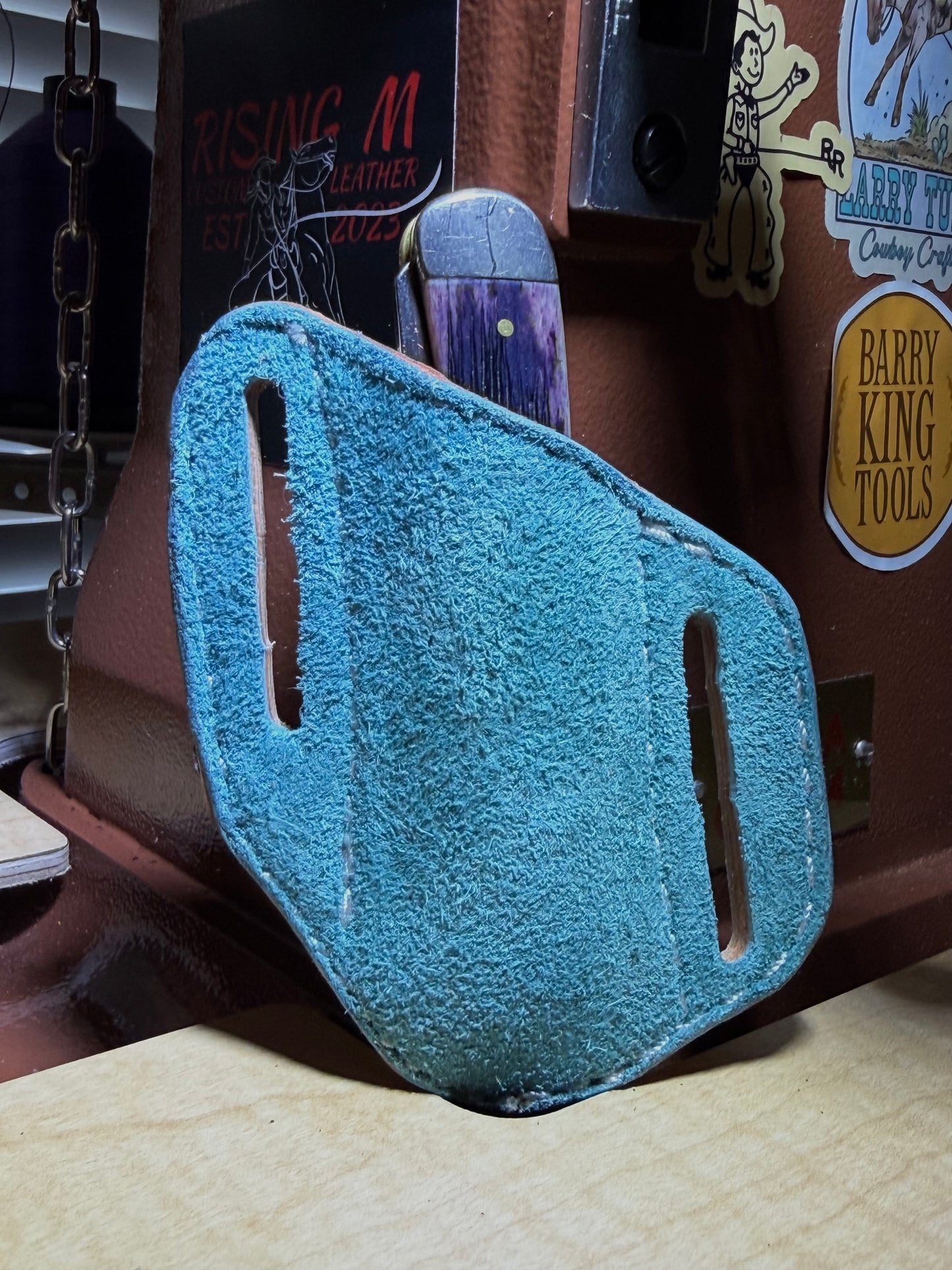 Knife Sheath (left hip)