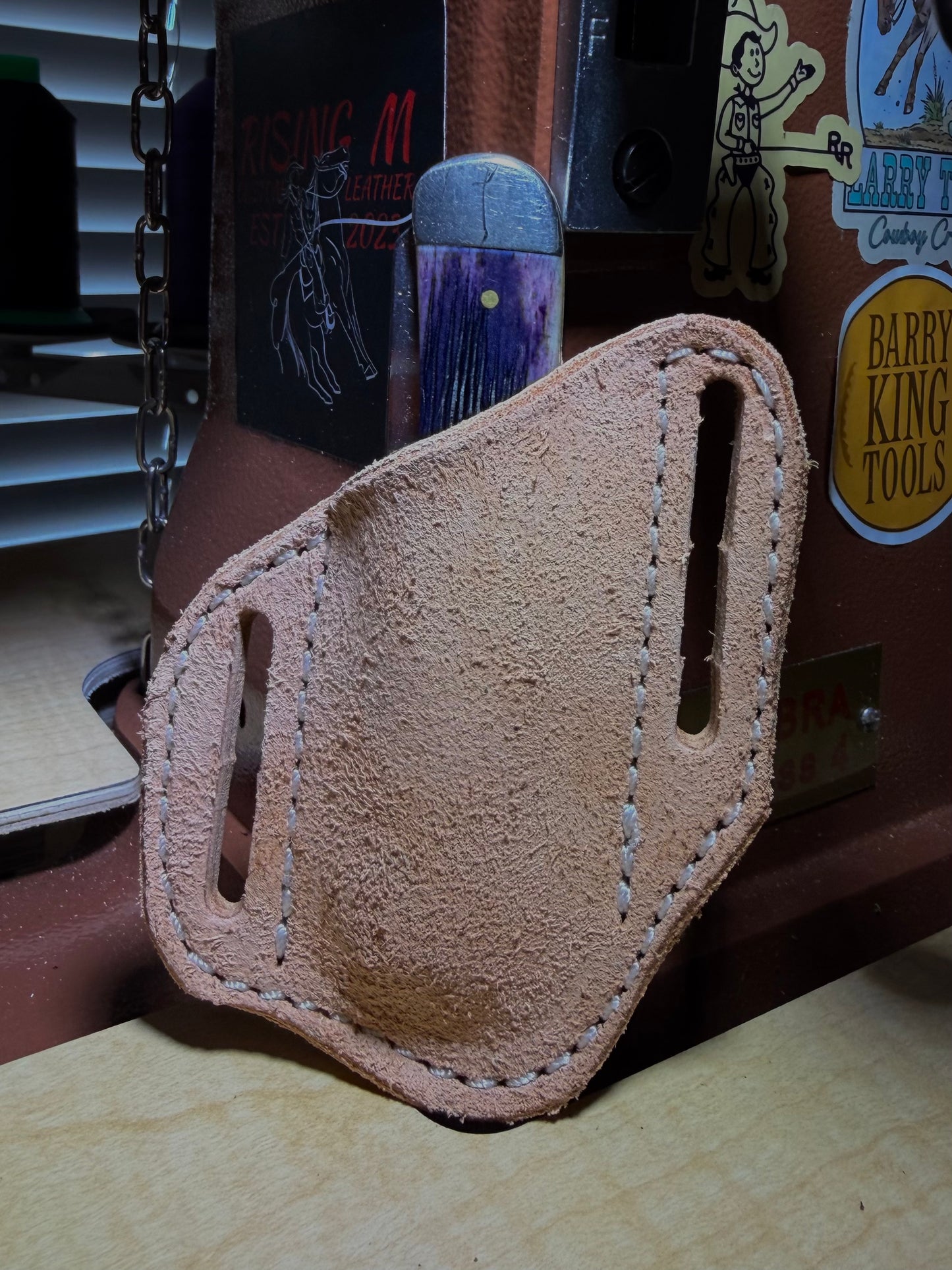 Knife Sheath (right hip)