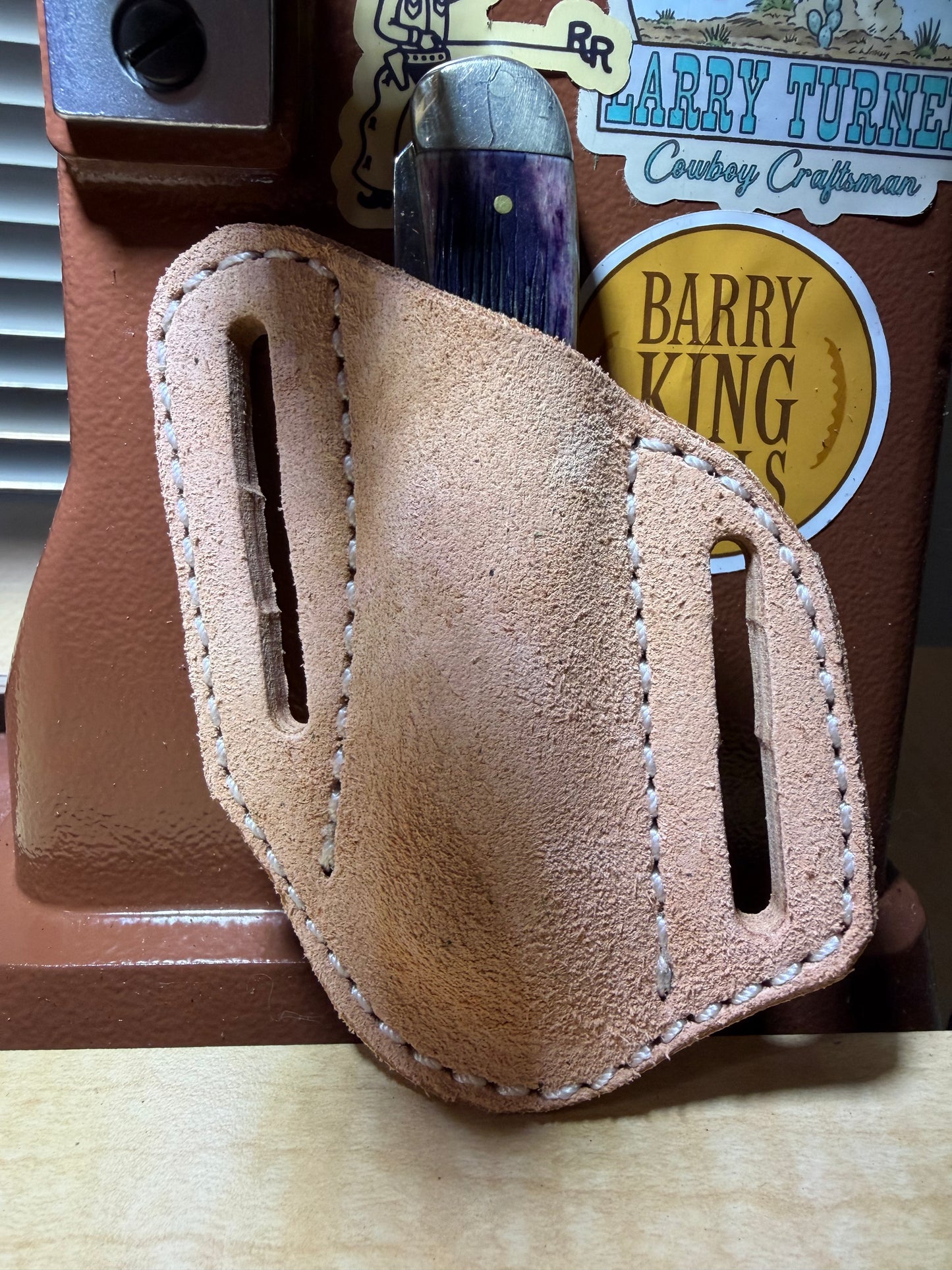 Knife Sheath (left hip)