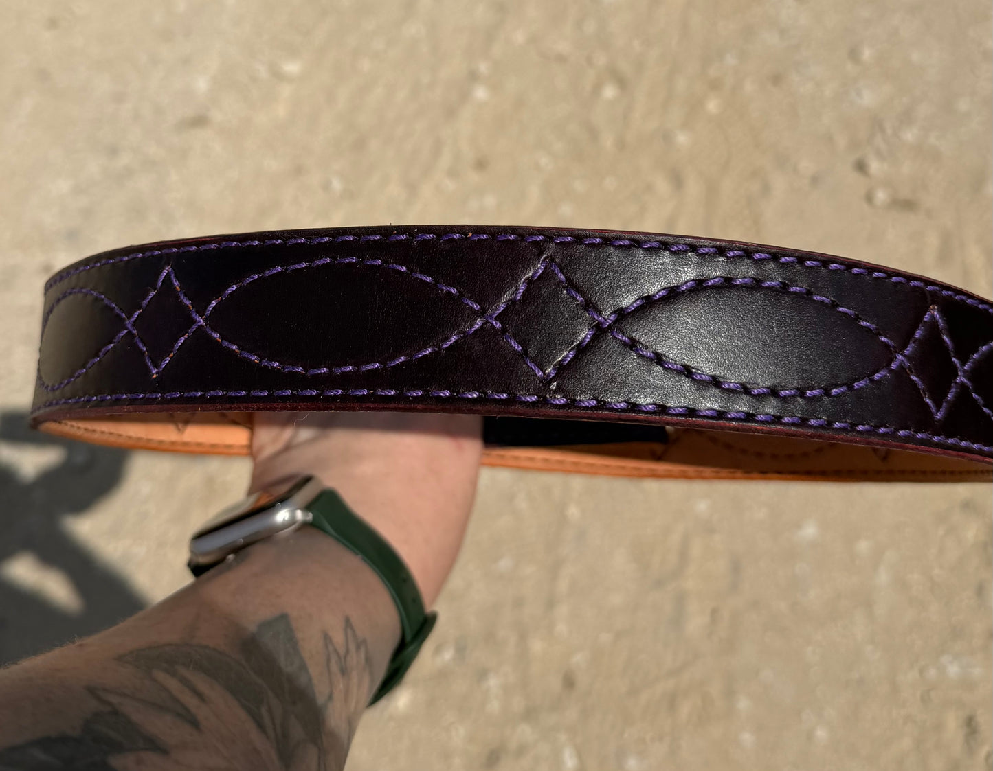 Purple Smooth Belt