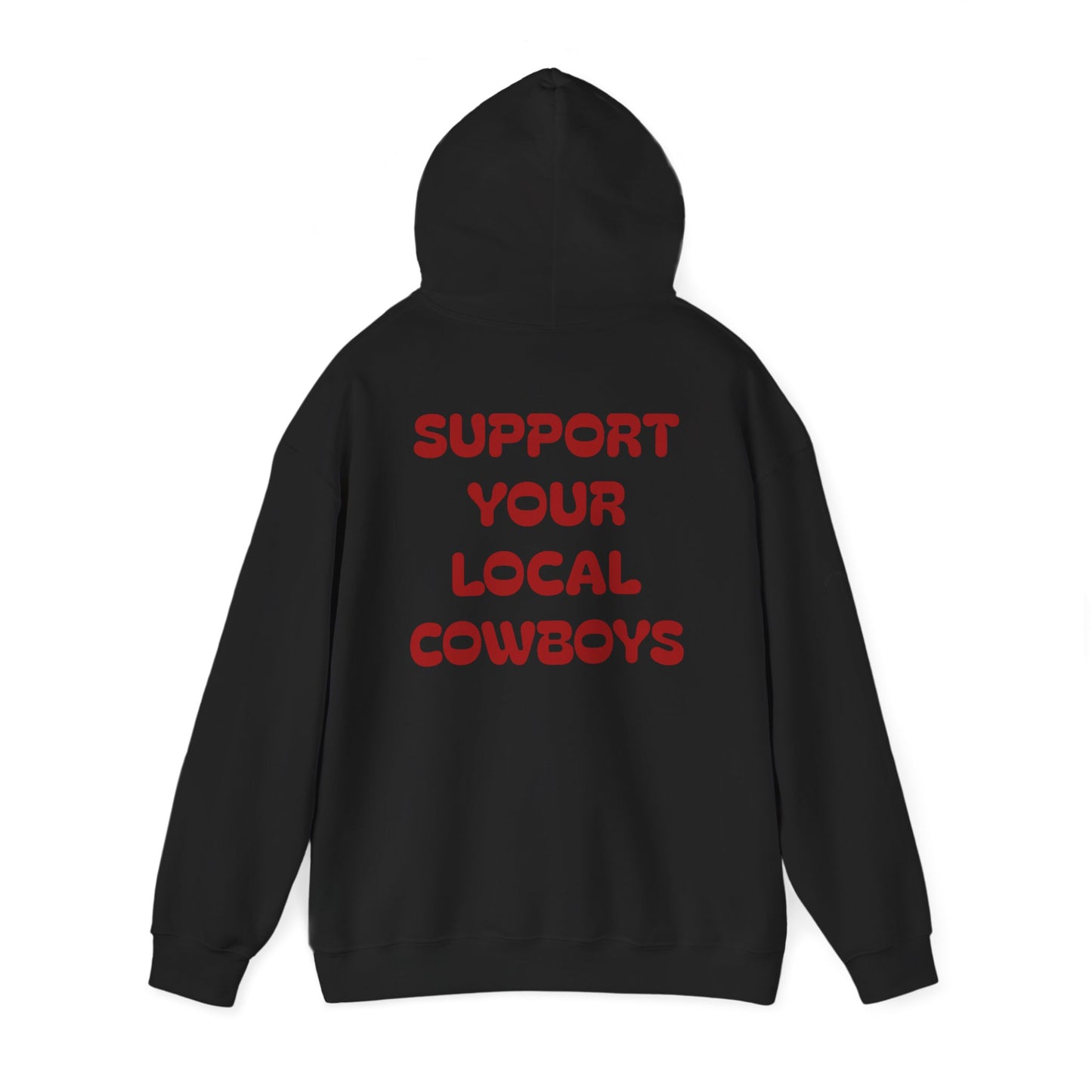 Rising M Custom Leather Support Your Local T-Shirt, Brand Wrapping, Western Wear, Rodeo Outfit