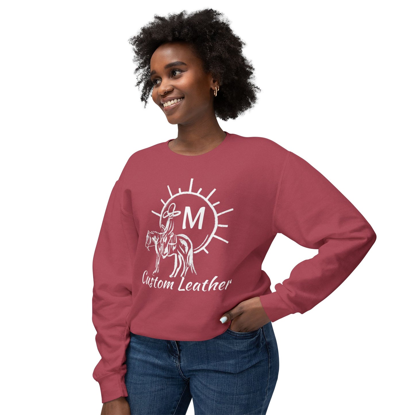 Rising M comfort colors crewneck