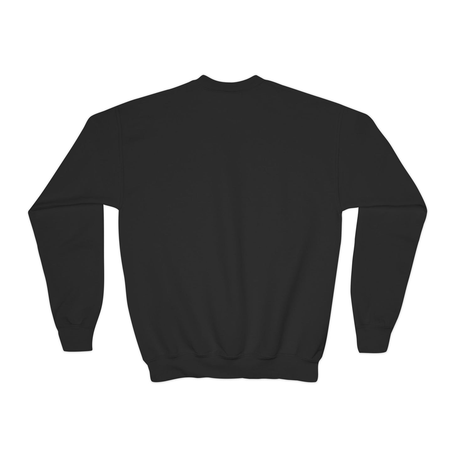 Youth Crewneck Sweatshirt - 'Rising' Rodeo Bull Rider Graphic
