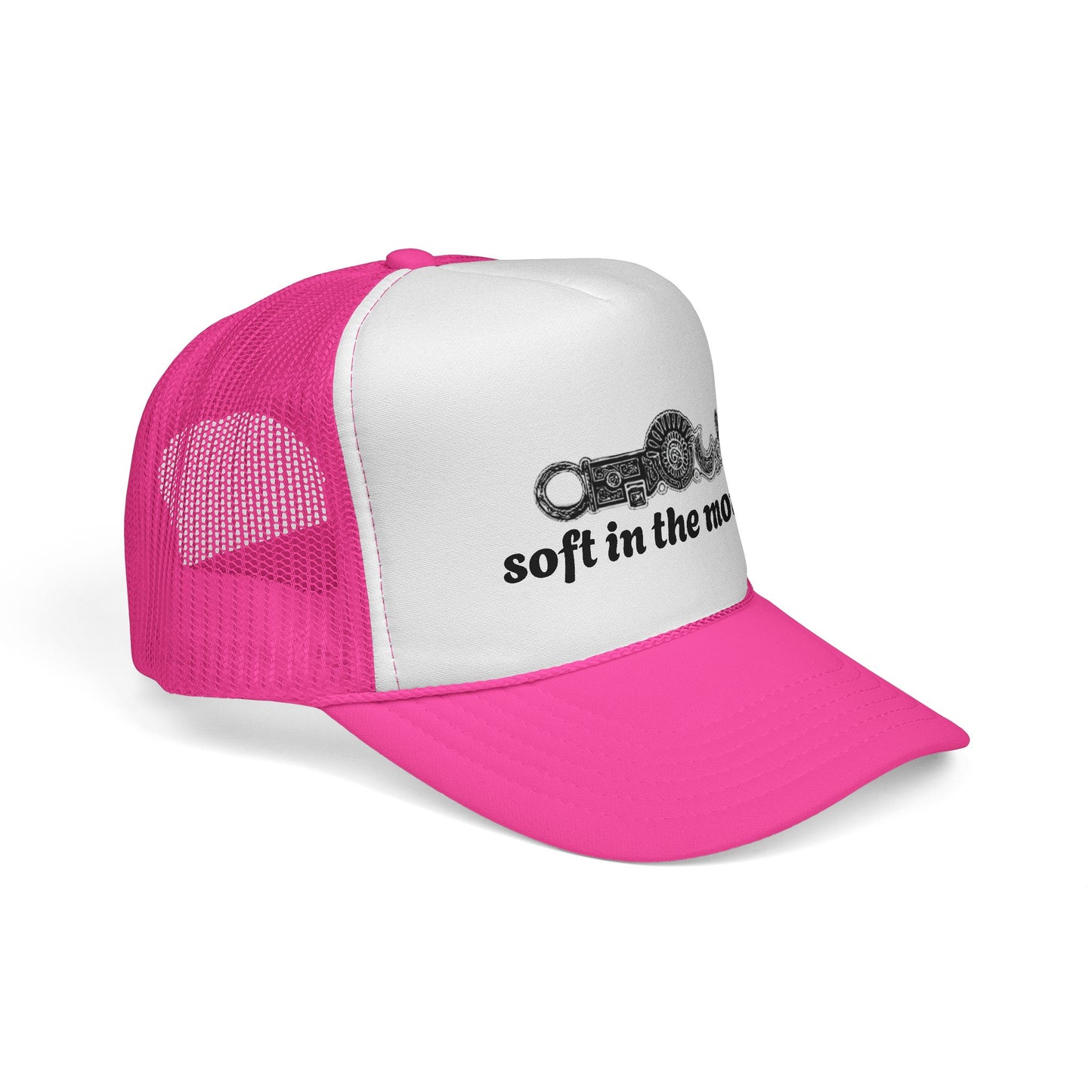 Funny Soft in the Mouth Trucker Cap, western humor, Great Gift for Friends, Summer Style. Cowboy fashion
