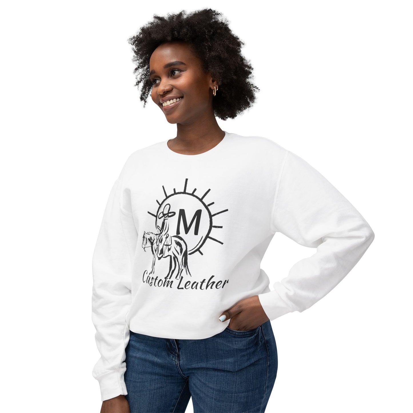 Rising M comfort colors crewneck