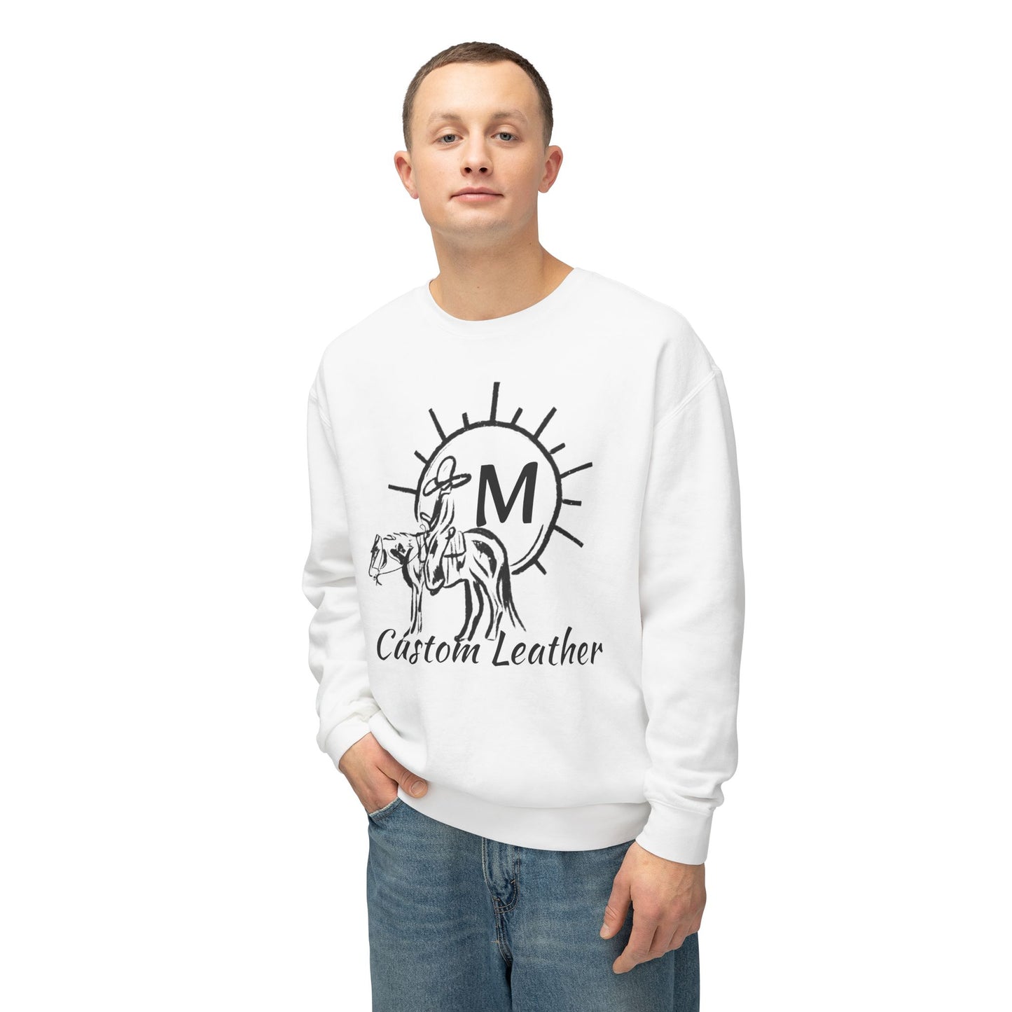 Rising M comfort colors crewneck