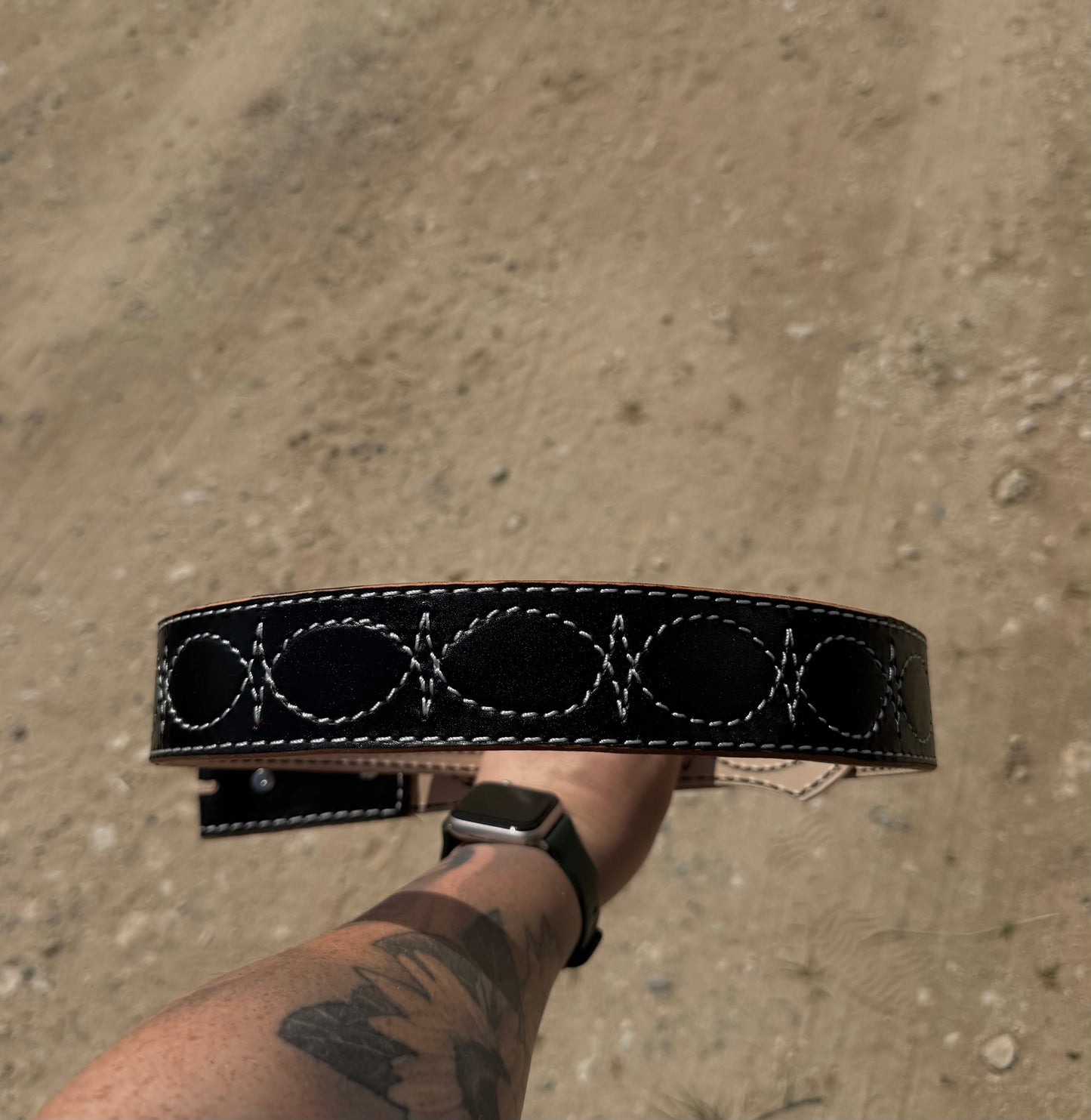 Black Smooth Belt