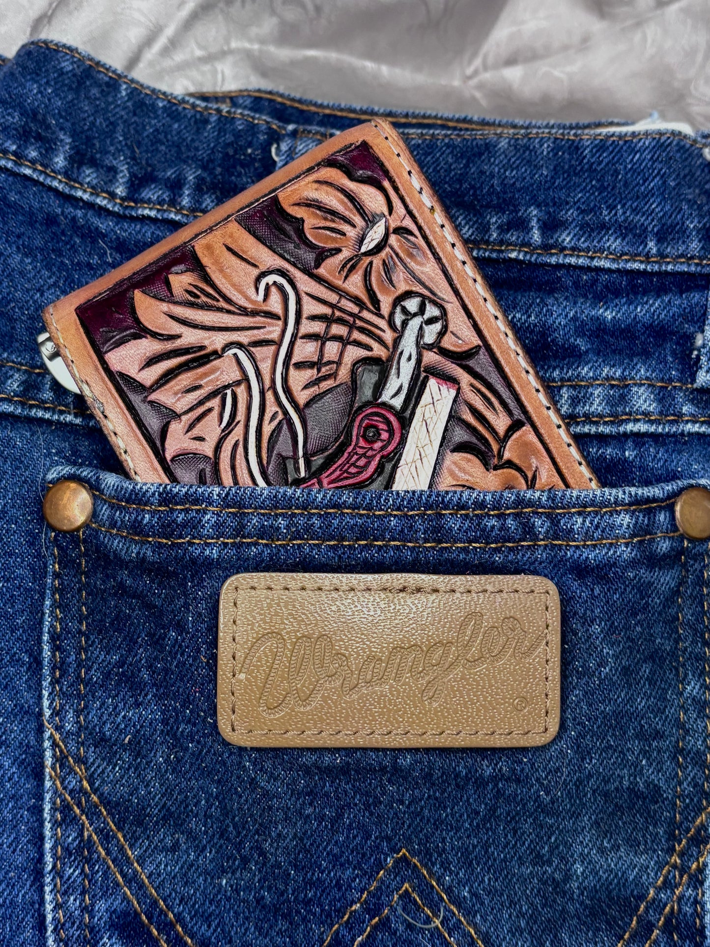 Front pocket wallet