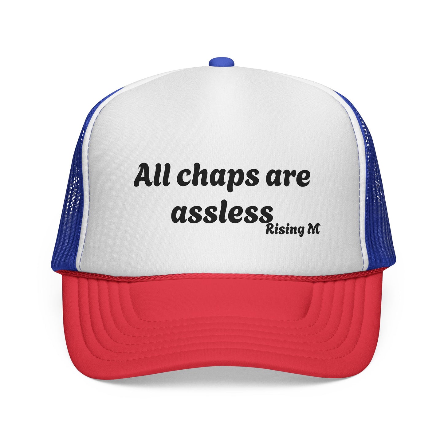 Funny Rodeo Cowboy Trucker Cap, Assless Chaps Western Ball Cap, Cowboy Hat Gift, Rodeo Apparel, Cowboy Costume Accessory