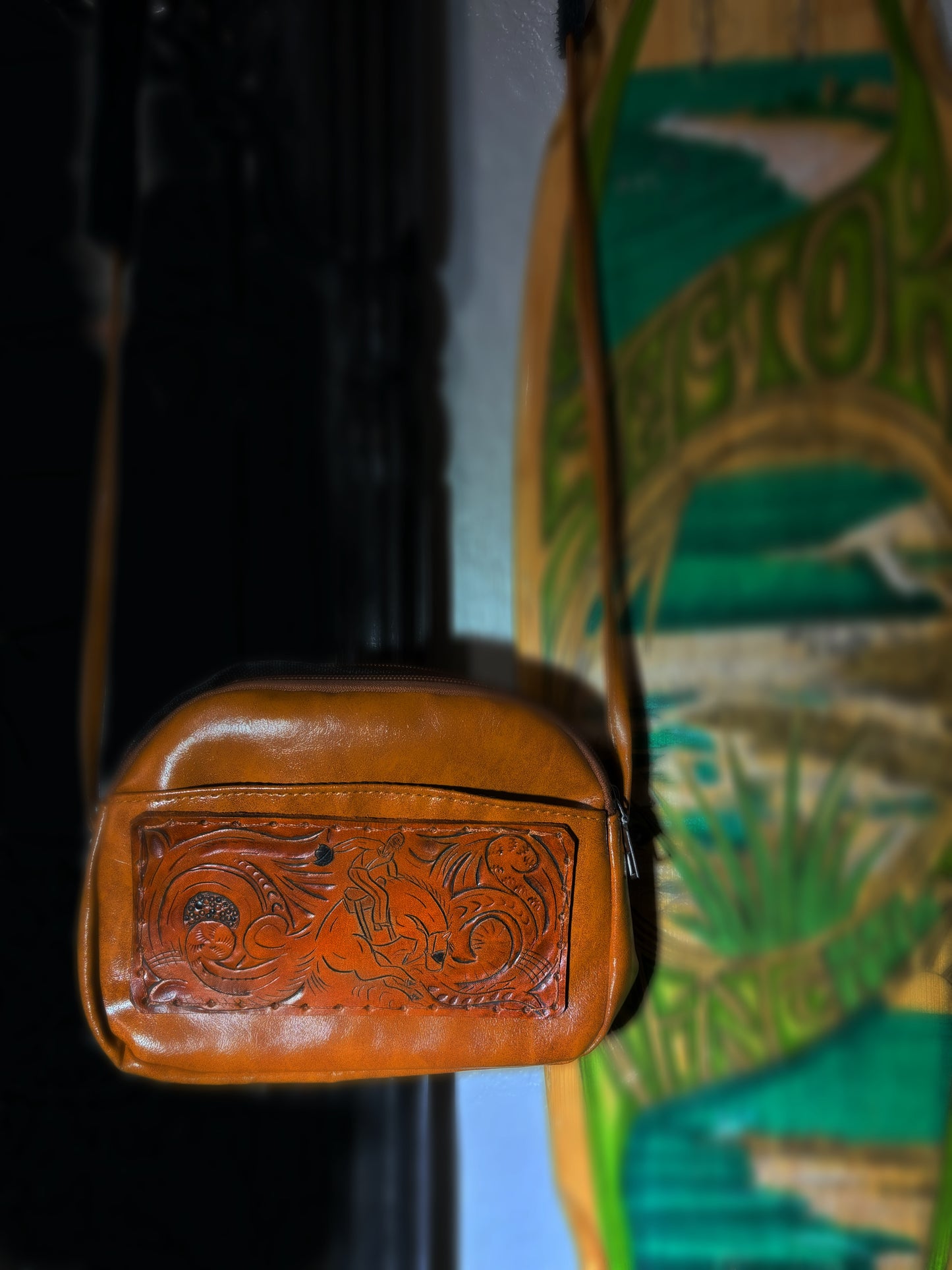 Tooled purse