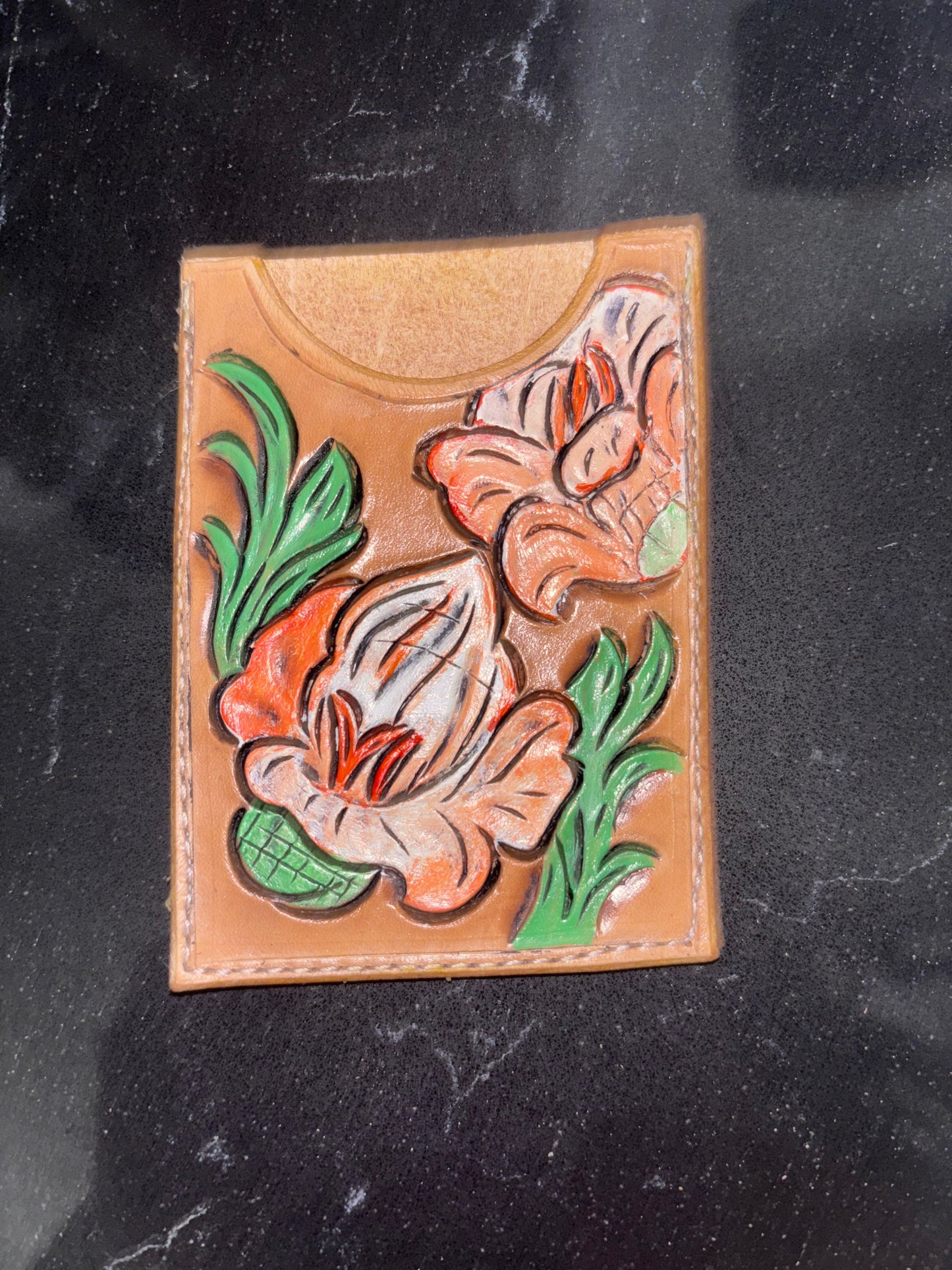 Floral cardholder