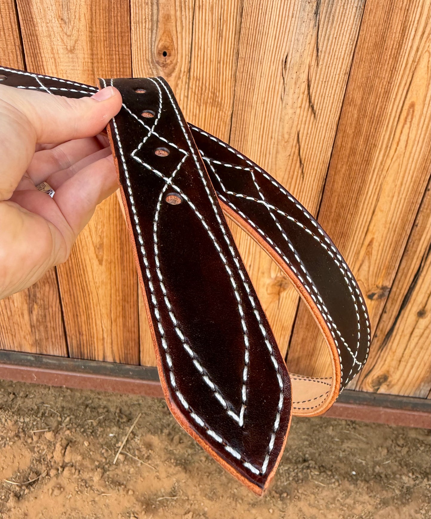 Brown Smooth Belt