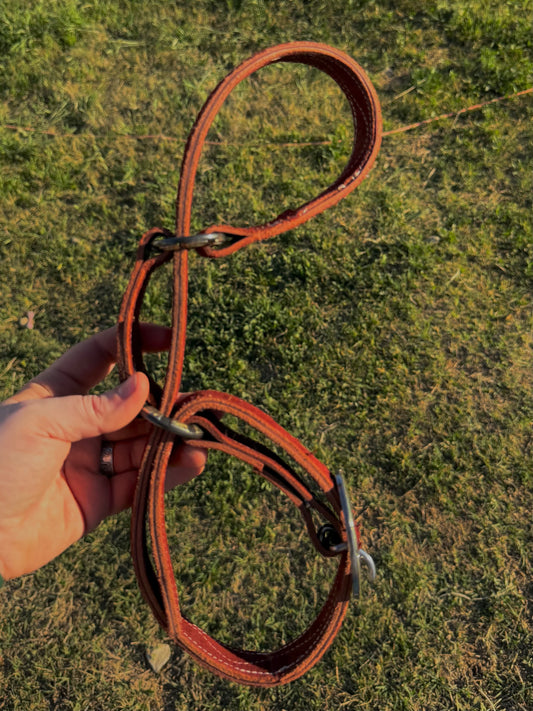 Latigo red Hobble belt ( pick your own hardware)