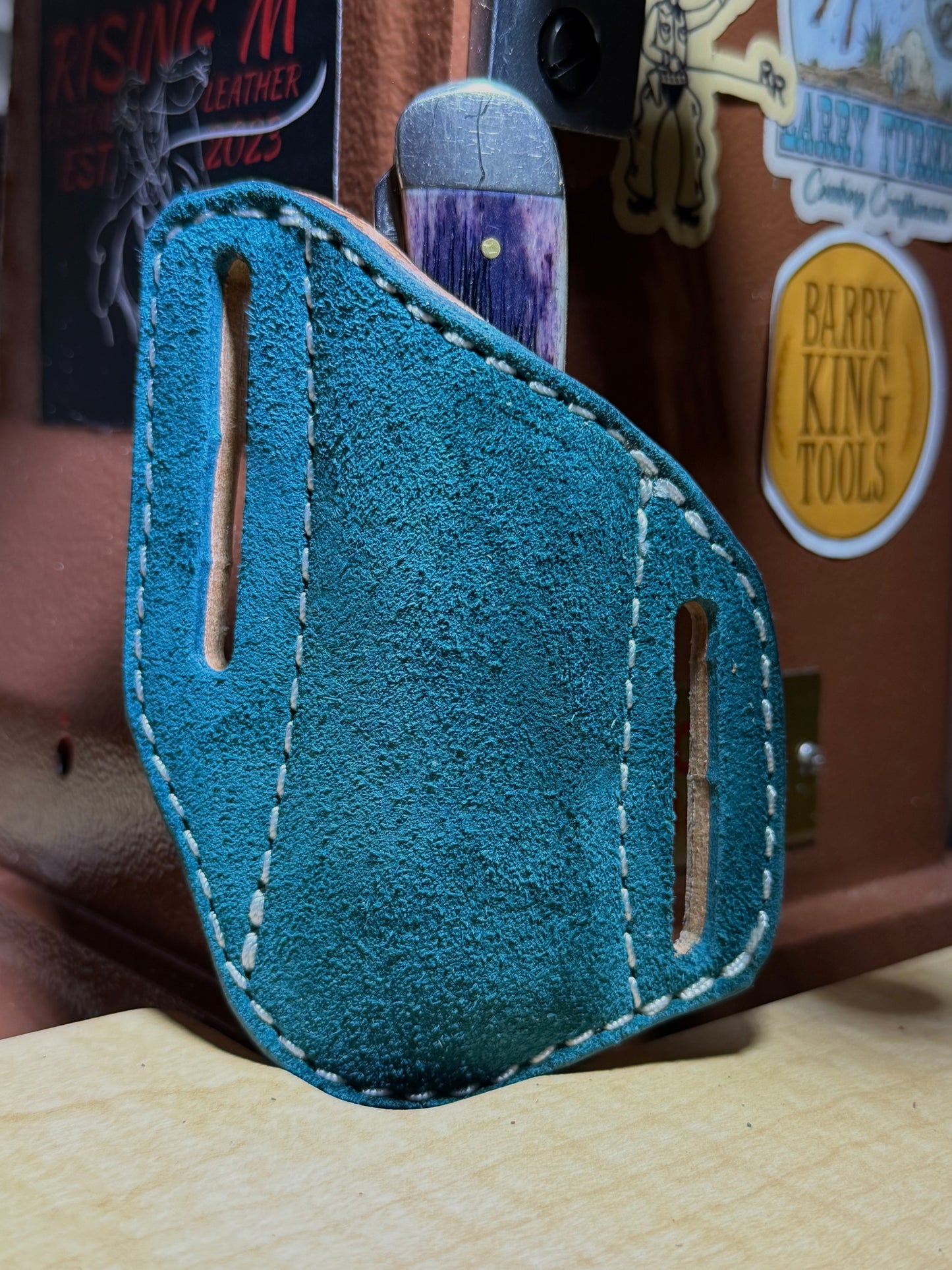 Knife Sheath ( left hip)