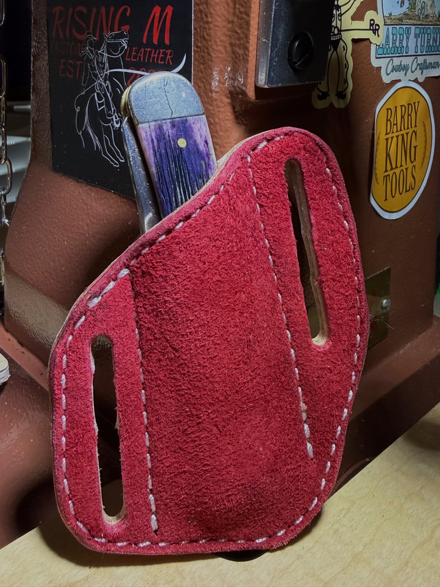 Knife Sheath (right hip)