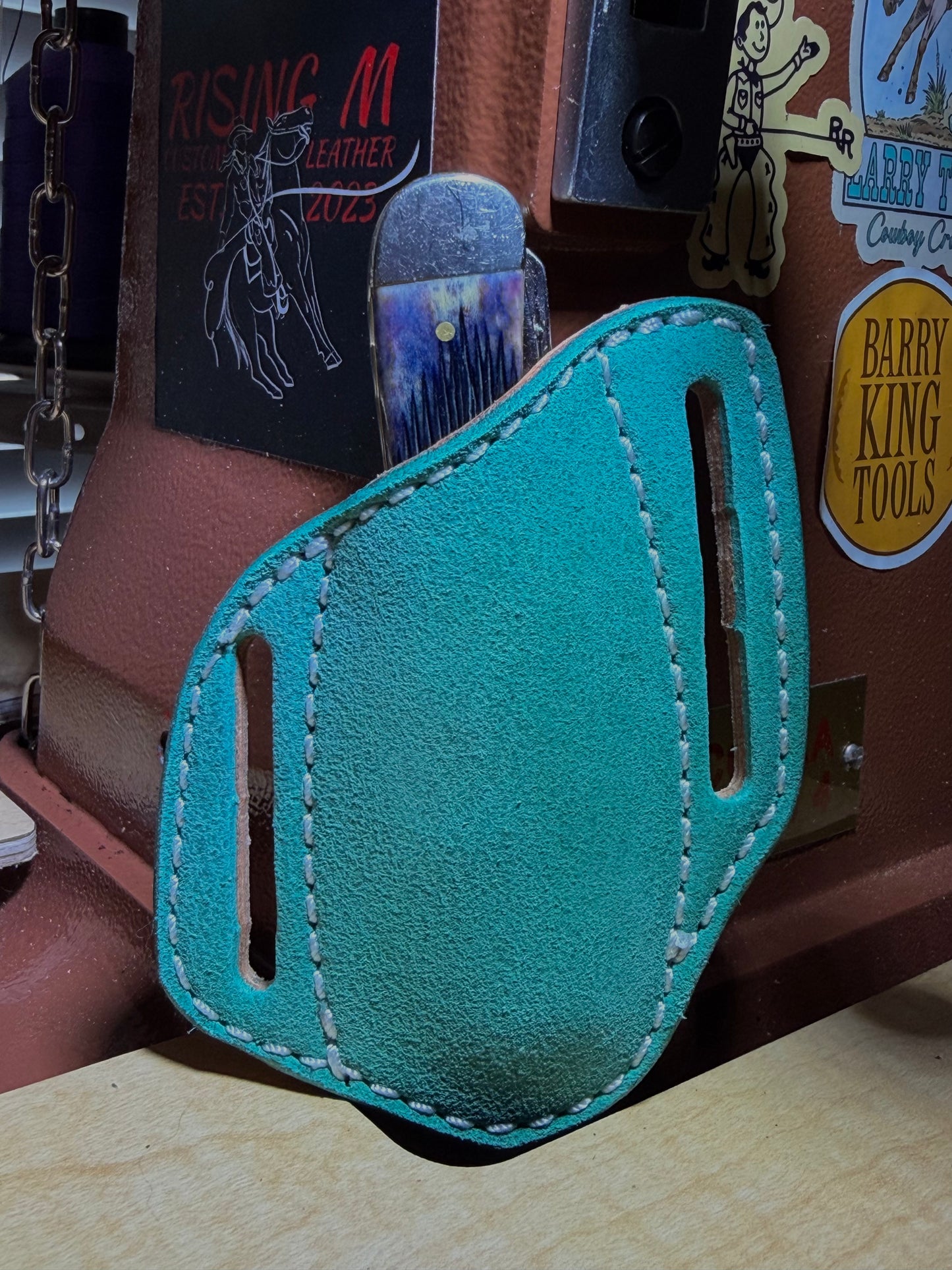 Knife Sheath (right hip)