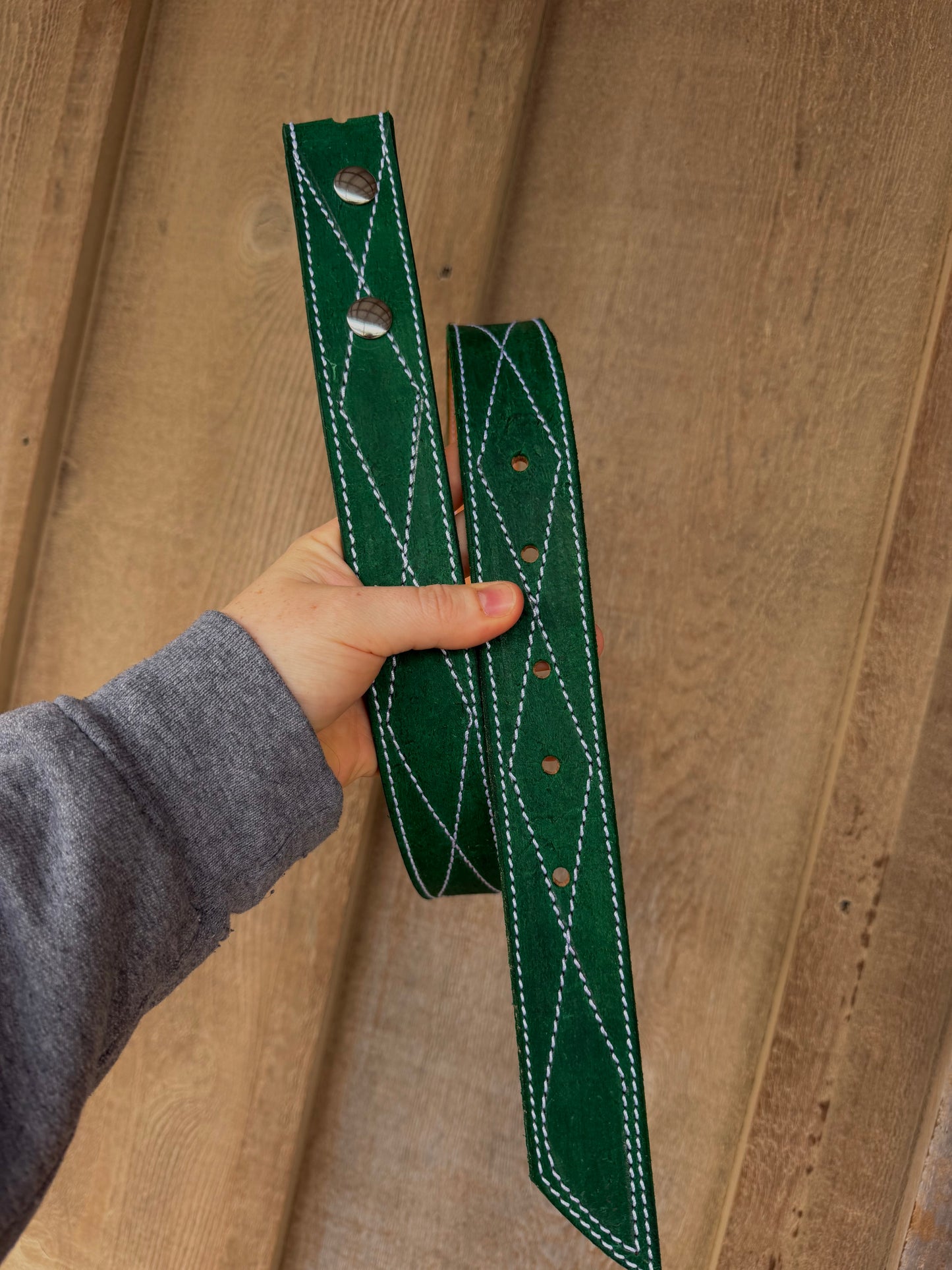 Green rough out belt