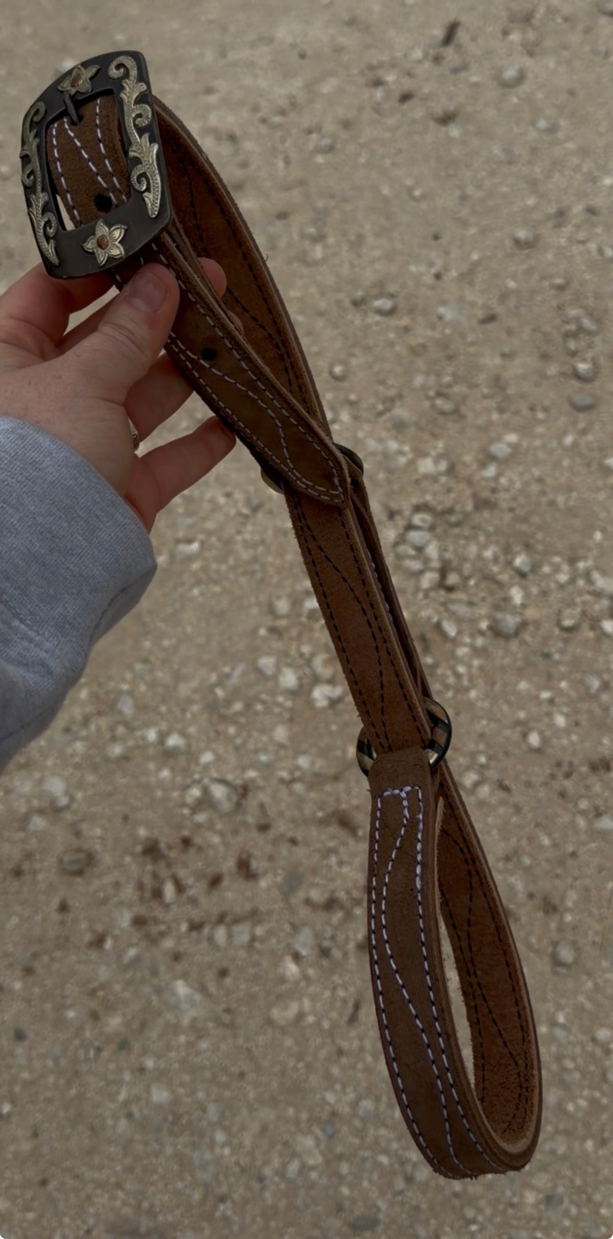 Hobble belt ready to ship size 36-43 with upgraded hardware