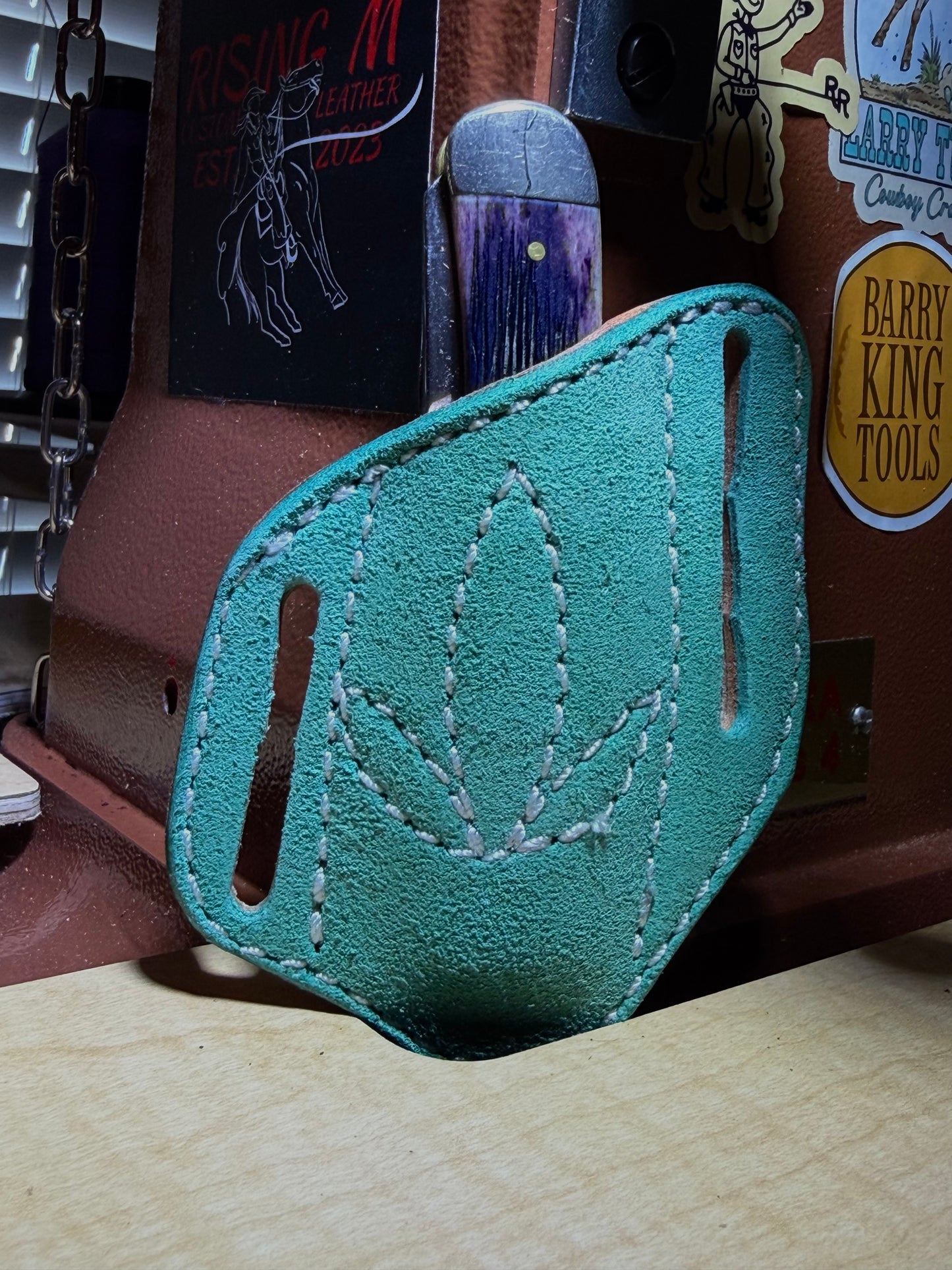 Knife Sheath (right hip)