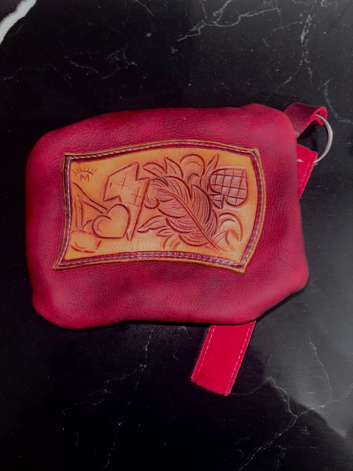 Tooled patch pouch