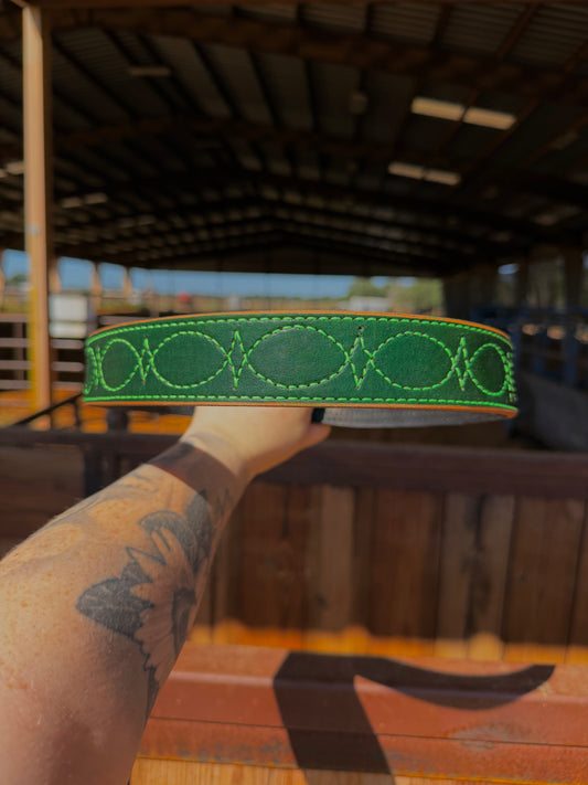 Green Smooth Belt