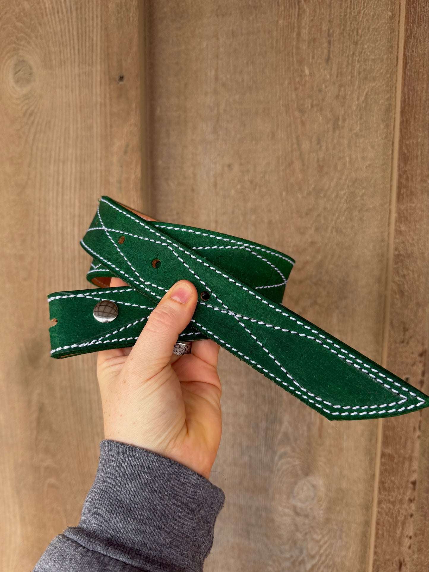 Green rough out belt
