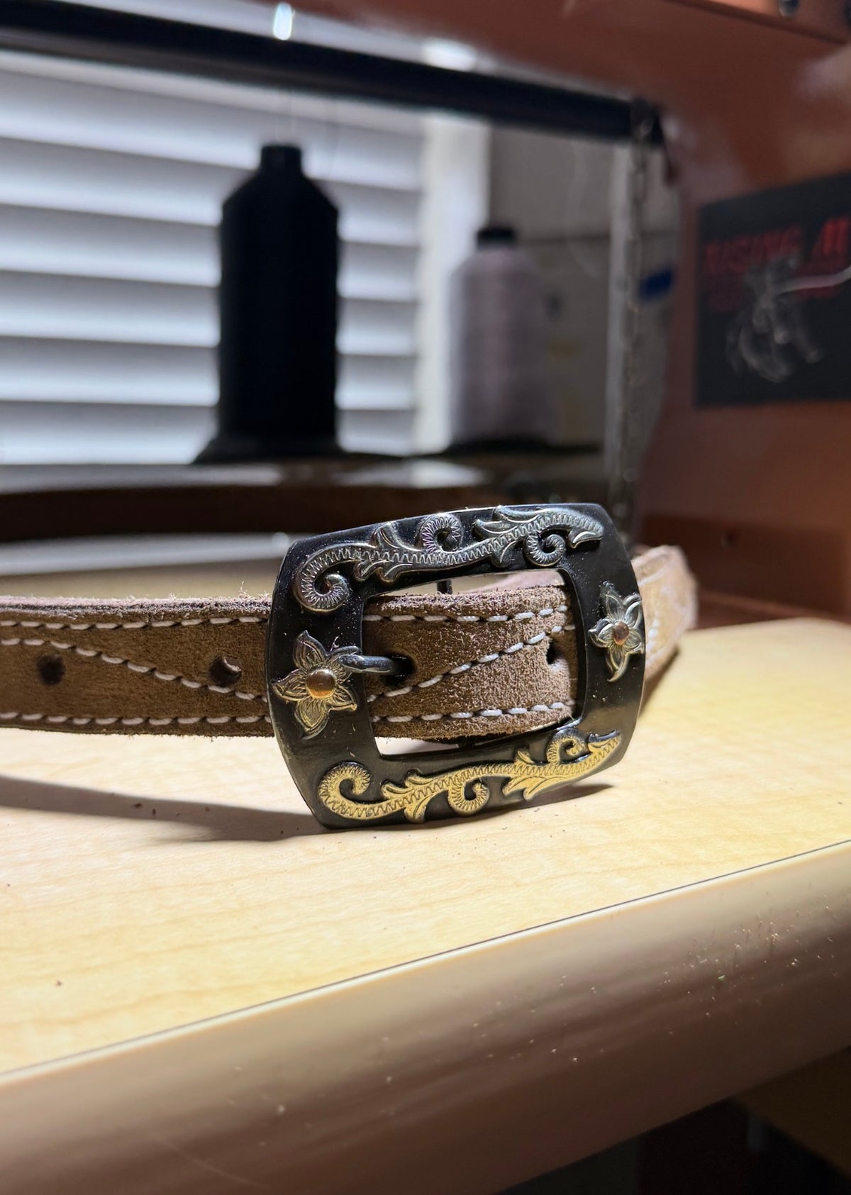 Hobble belt ready to ship size 36-43 with upgraded hardware