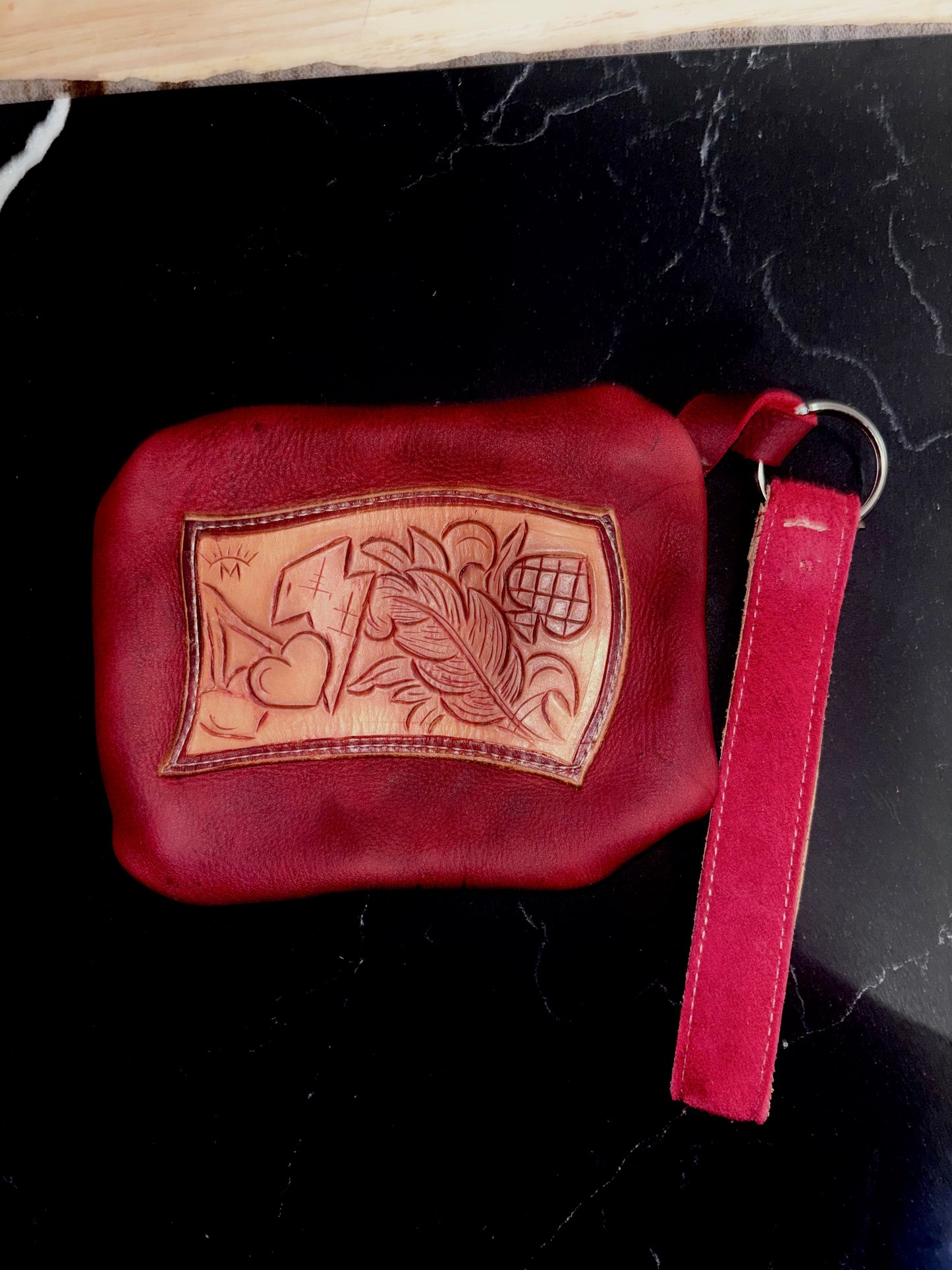 Tooled patch pouch