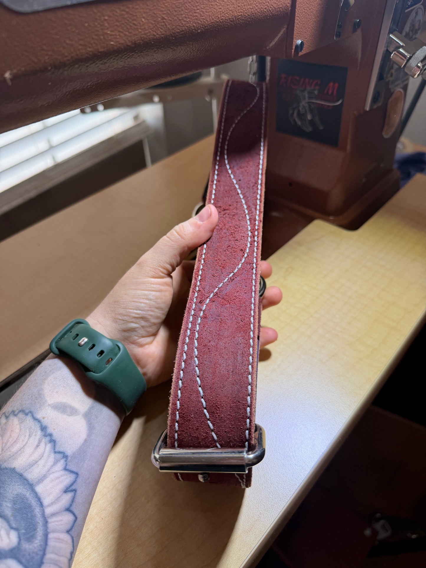 Hobble belt ready to ship