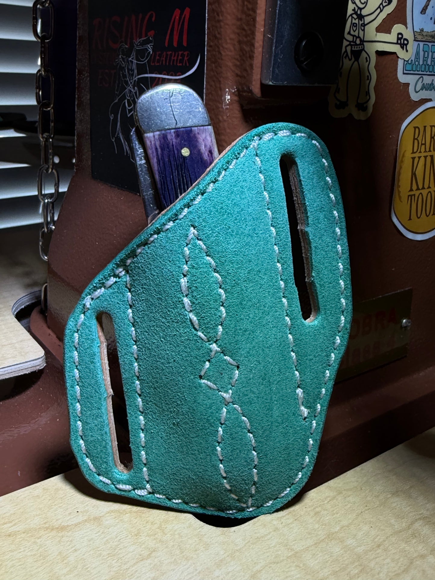 Knife Sheath (right hip)
